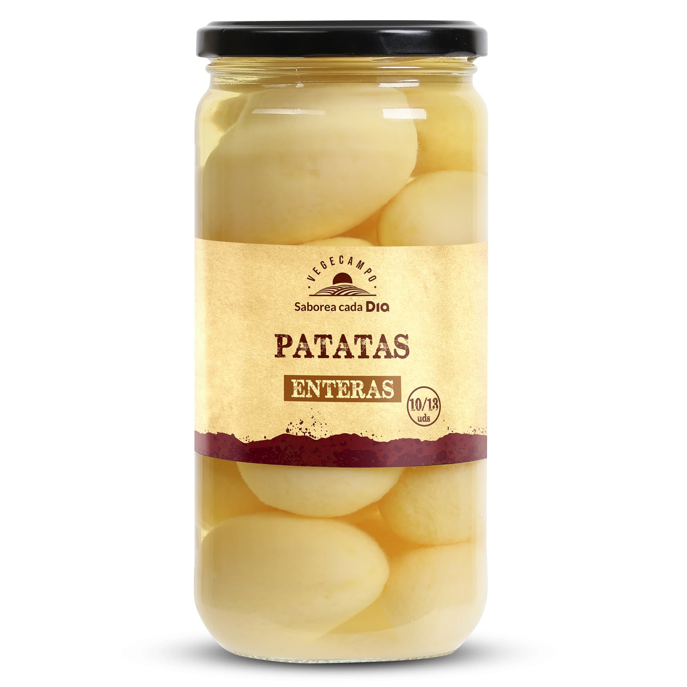 Patatas cocidas enteras Dia Vegecampo 400 g