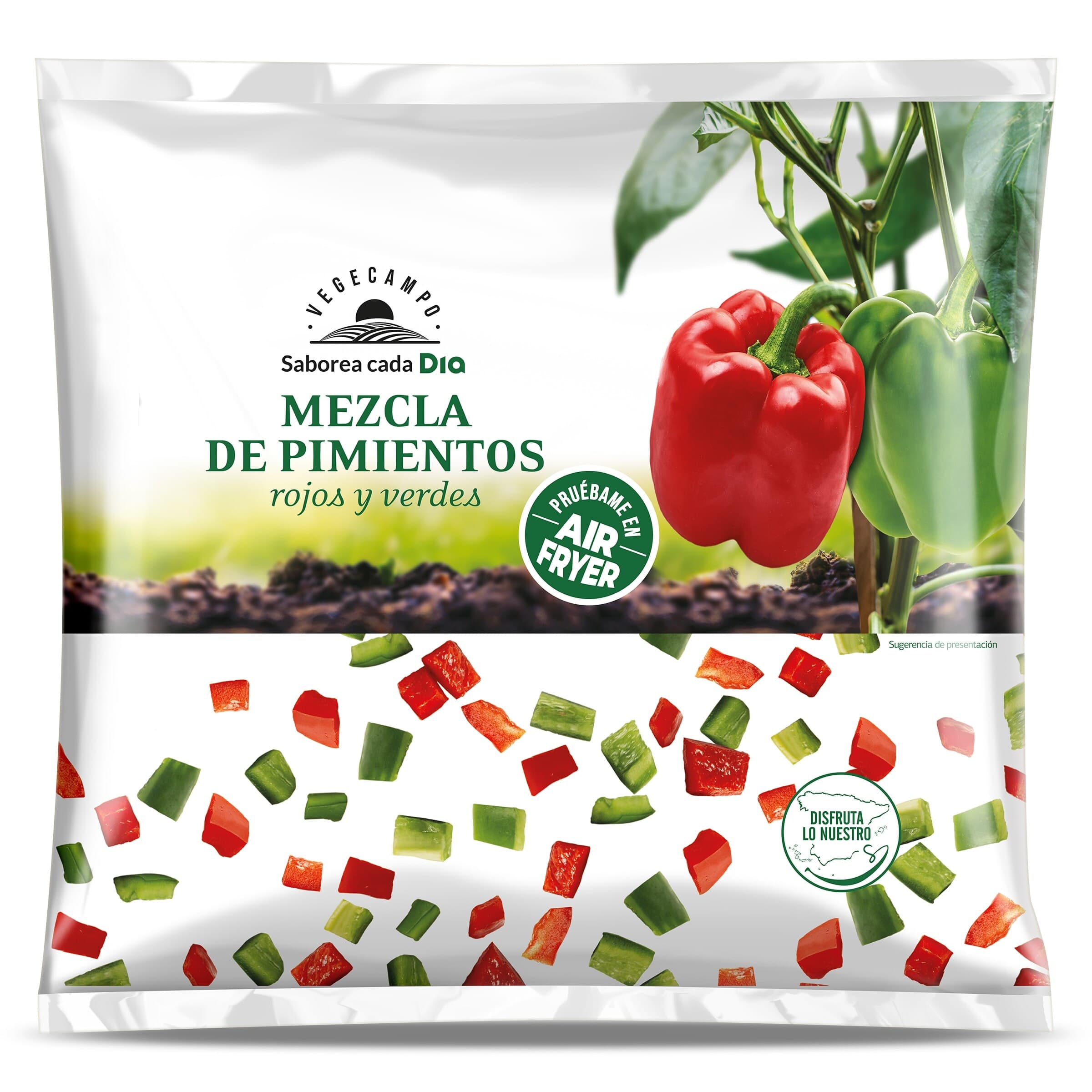 Mezcla de pimientos Dia Vegecampo 400 g