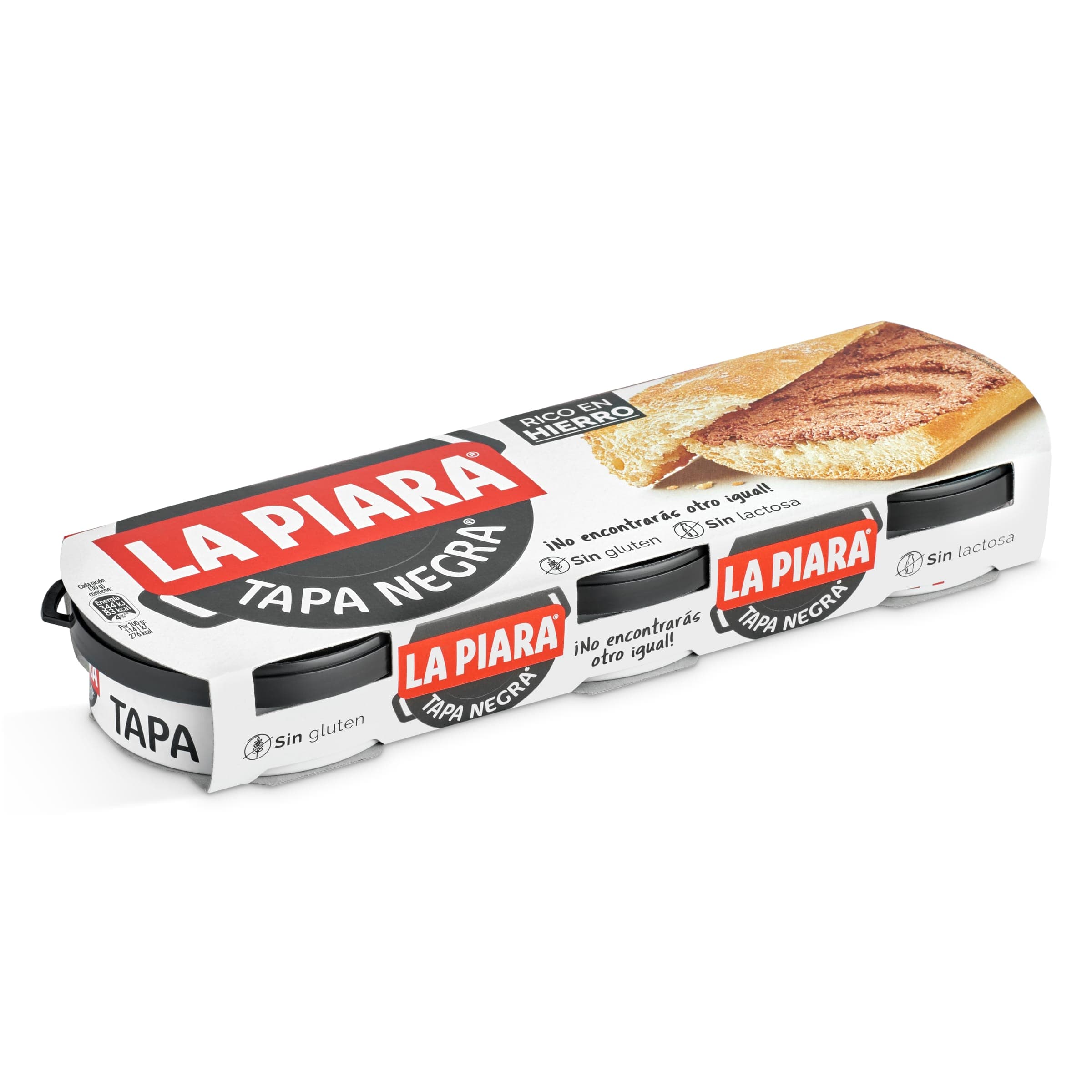 Paté La piara Tapa Negra 3 x 75 g