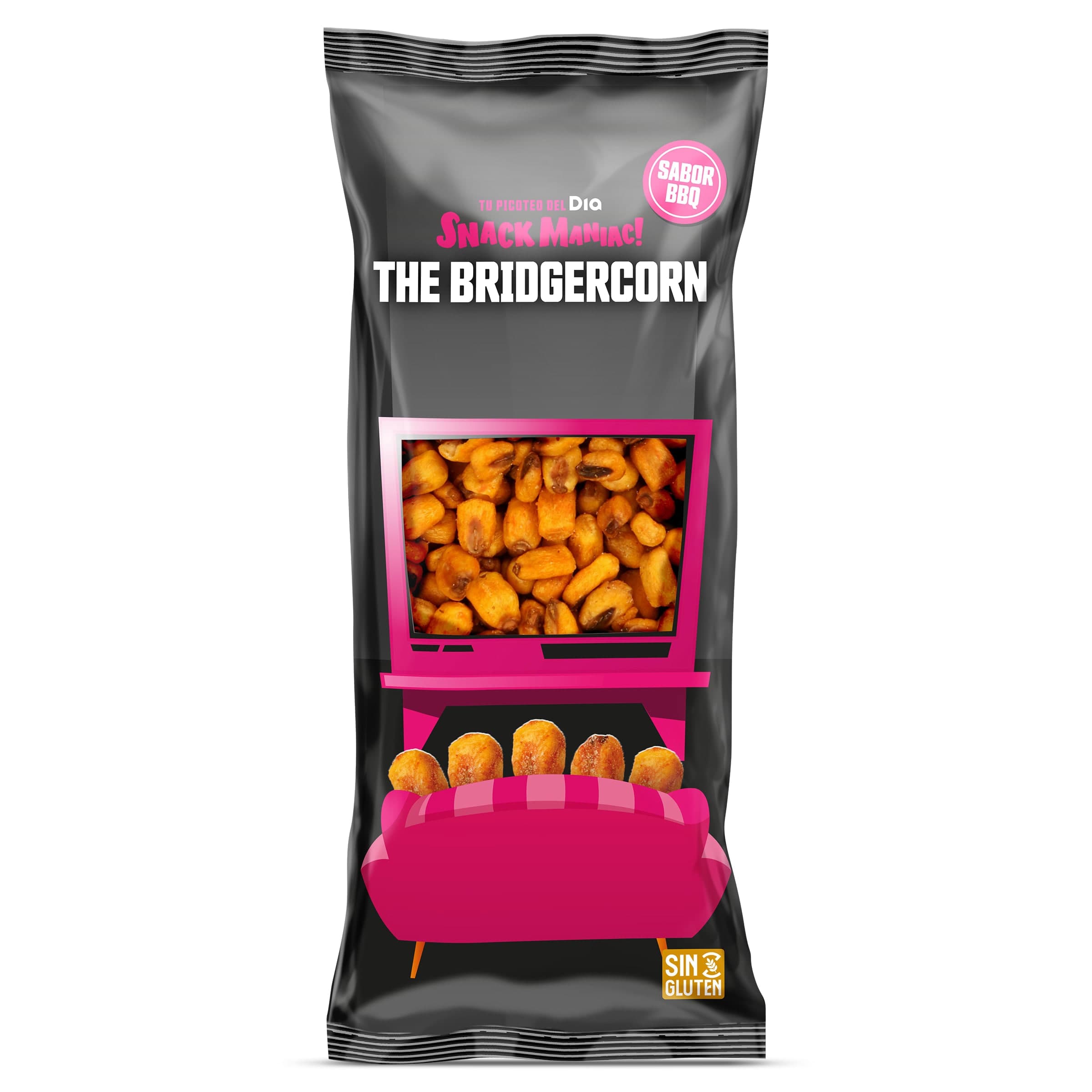 Maíz frito sabor barbacoa Dia Snack Maniac 170 g