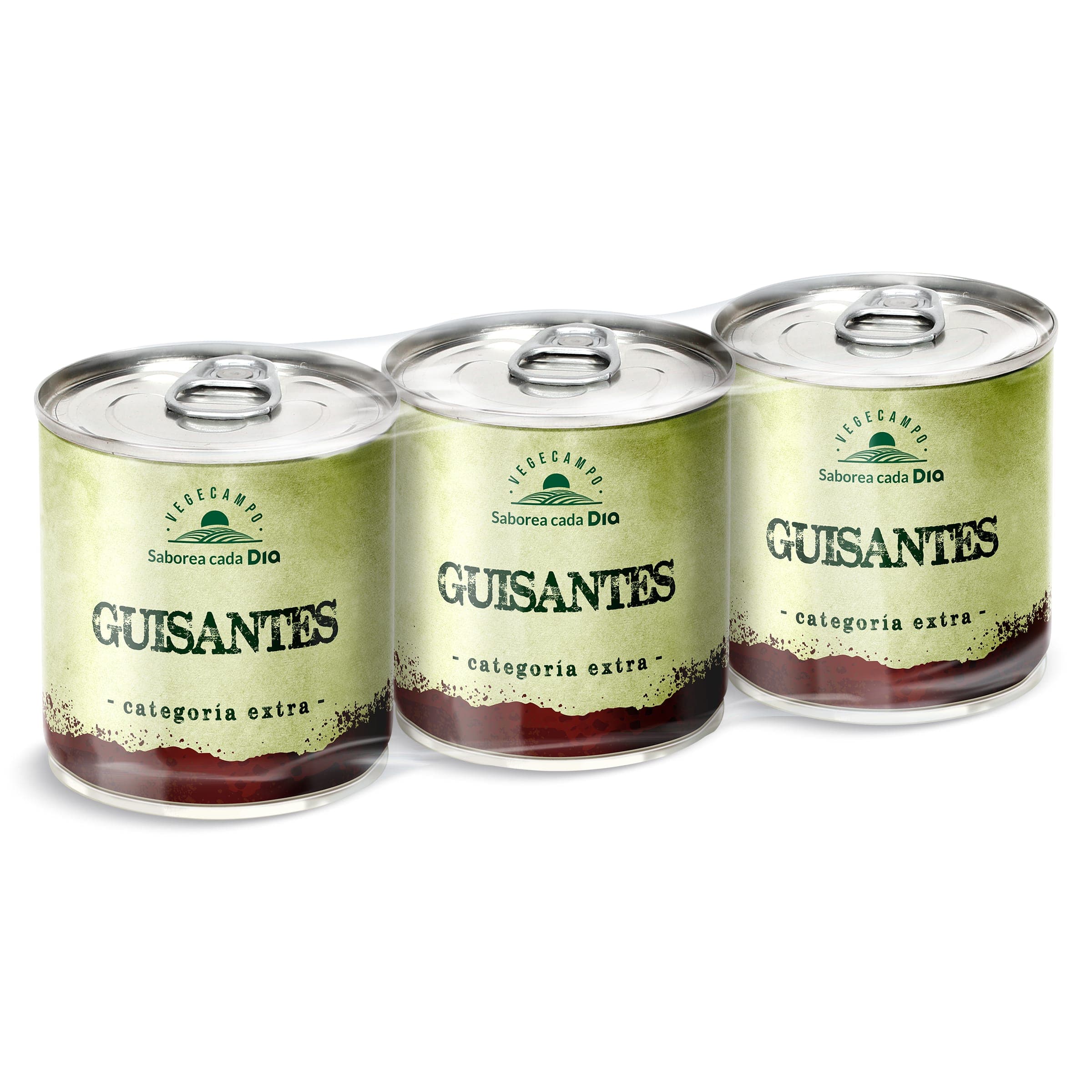 Guisantes medianos Dia Vegecampo 3 x 130 g
