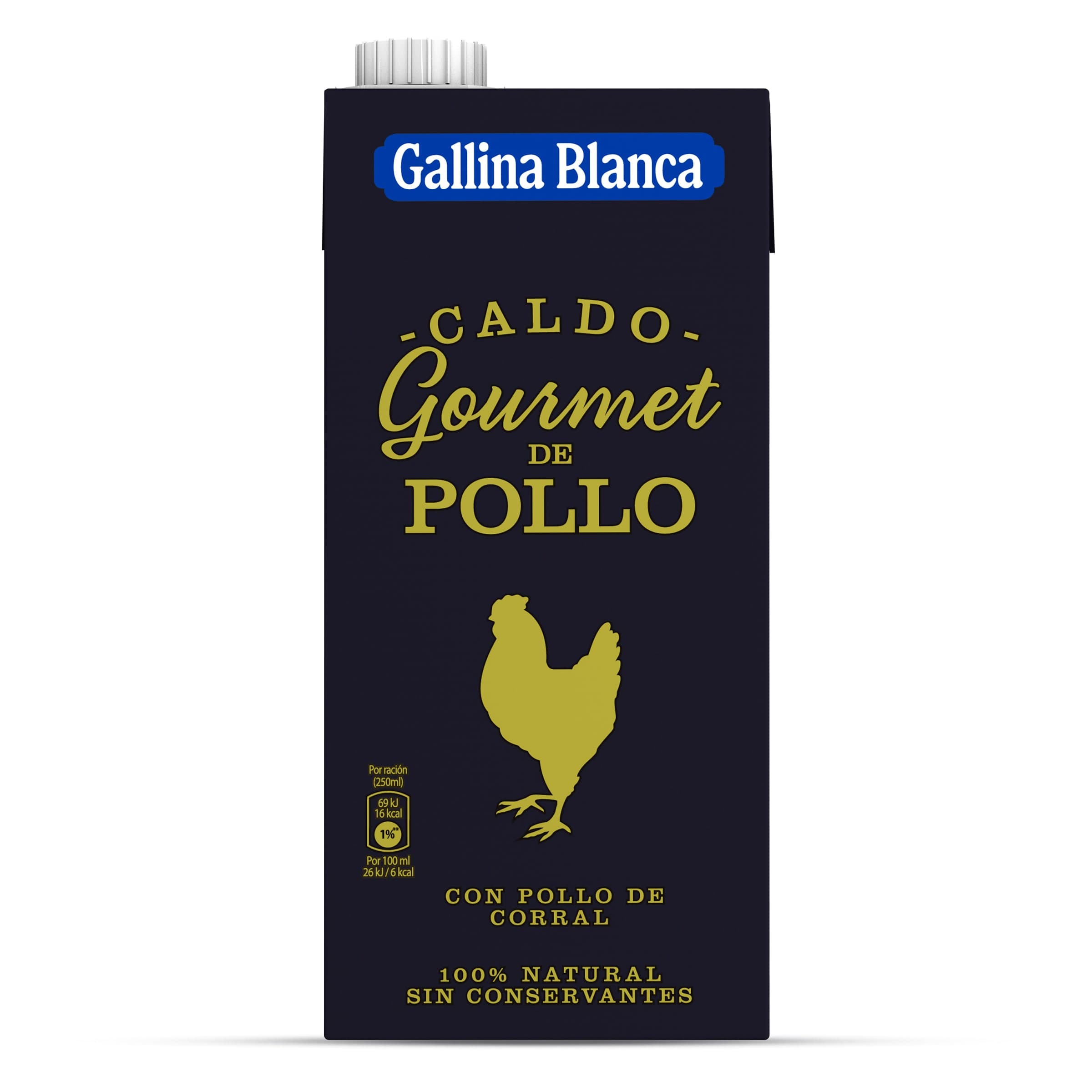 Caldo de pollo gourmet Gallina Blanca 1 L
