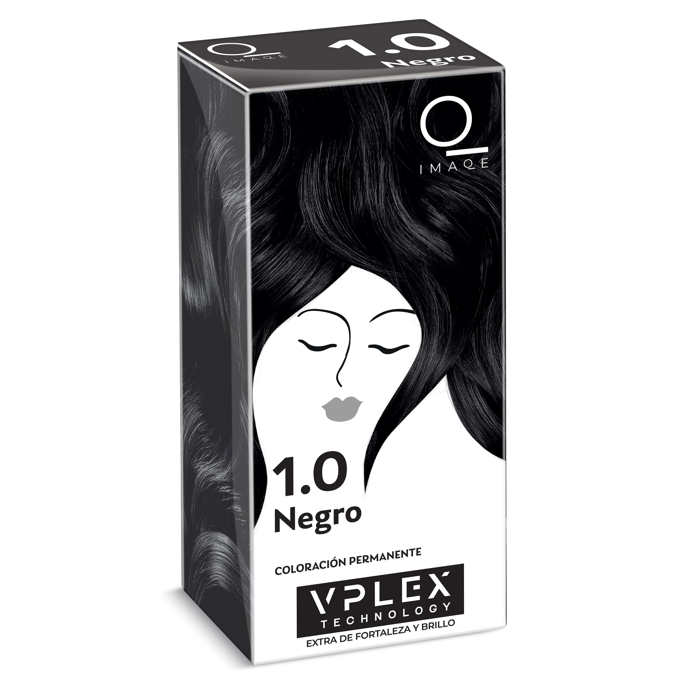 Tinte pelo permanente color negro N.º 1.0 Dia Imaqe caja 1 unidad