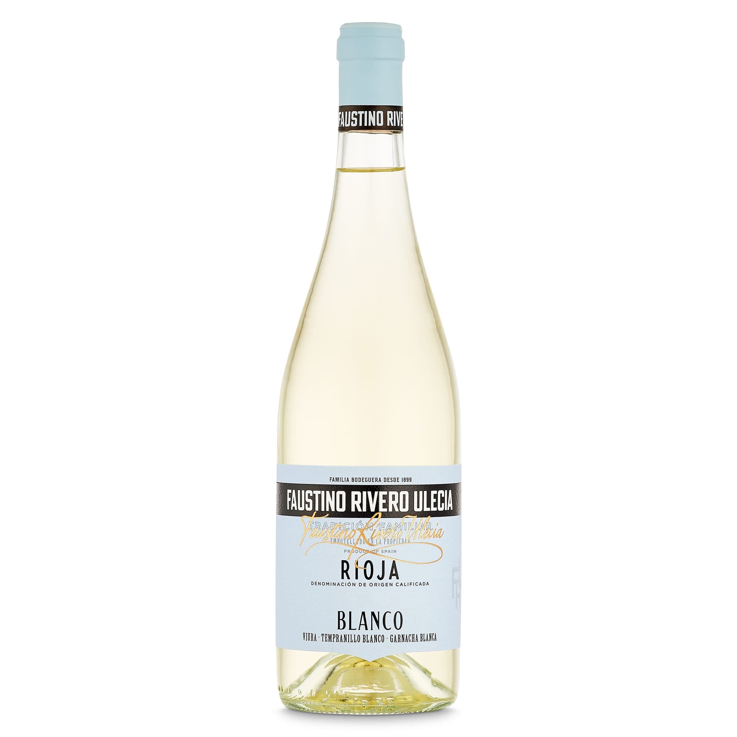Vino blanco D.O Rioja Faustino Rivero 75 cl