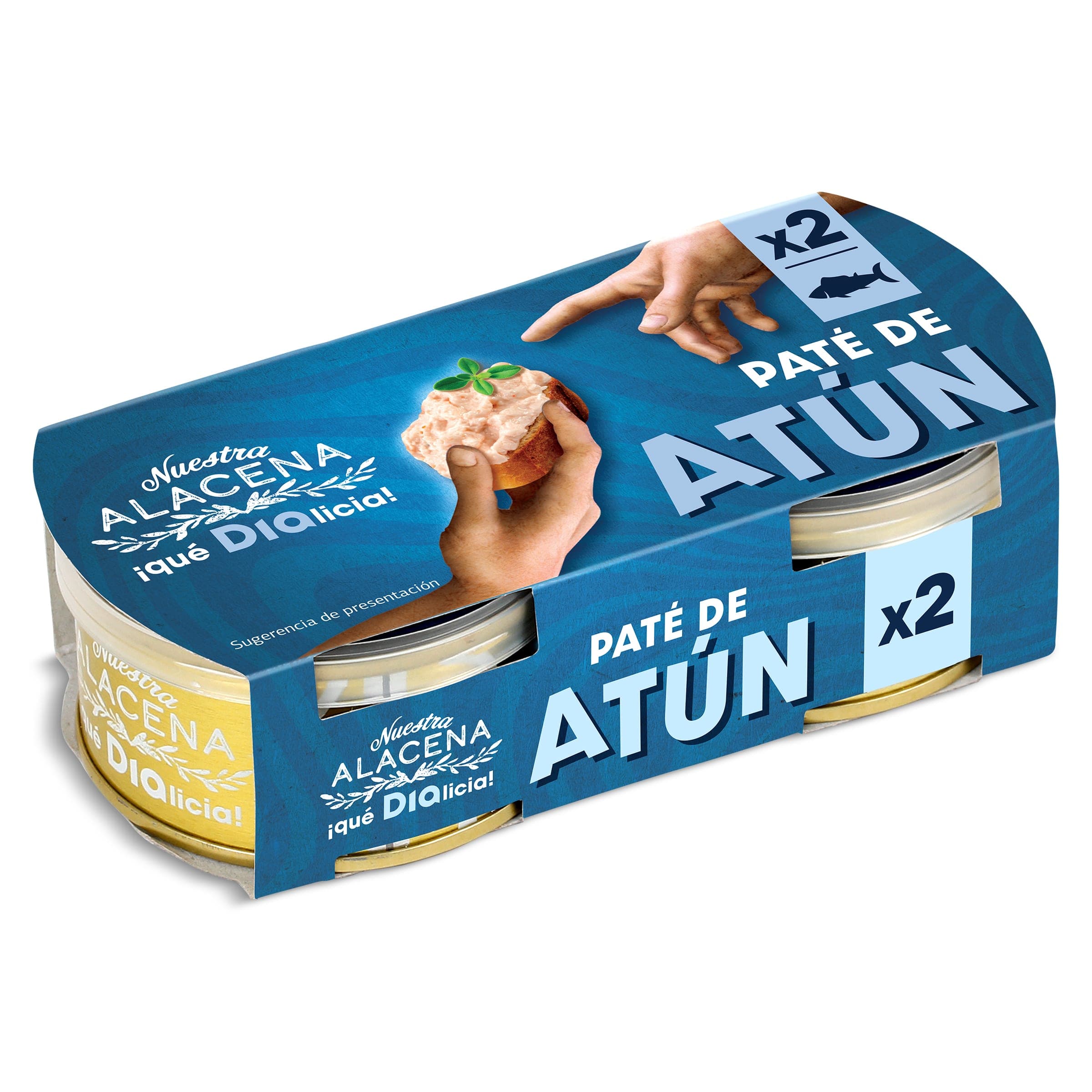 Paté de atún Dia Nuestra Alacena 2 x 75 g