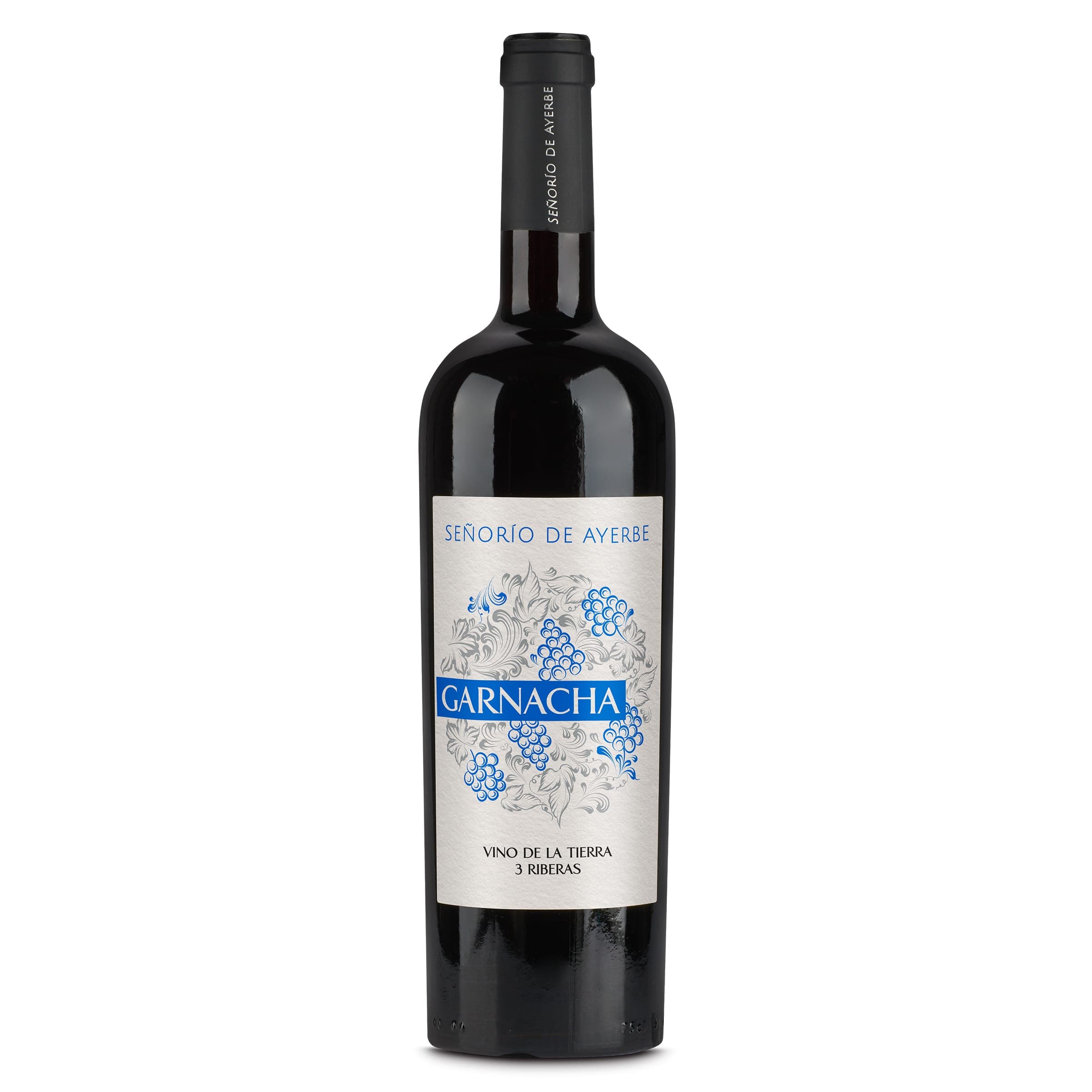 Vino tinto garnacha Señorío de Ayerbe botella 75 cl