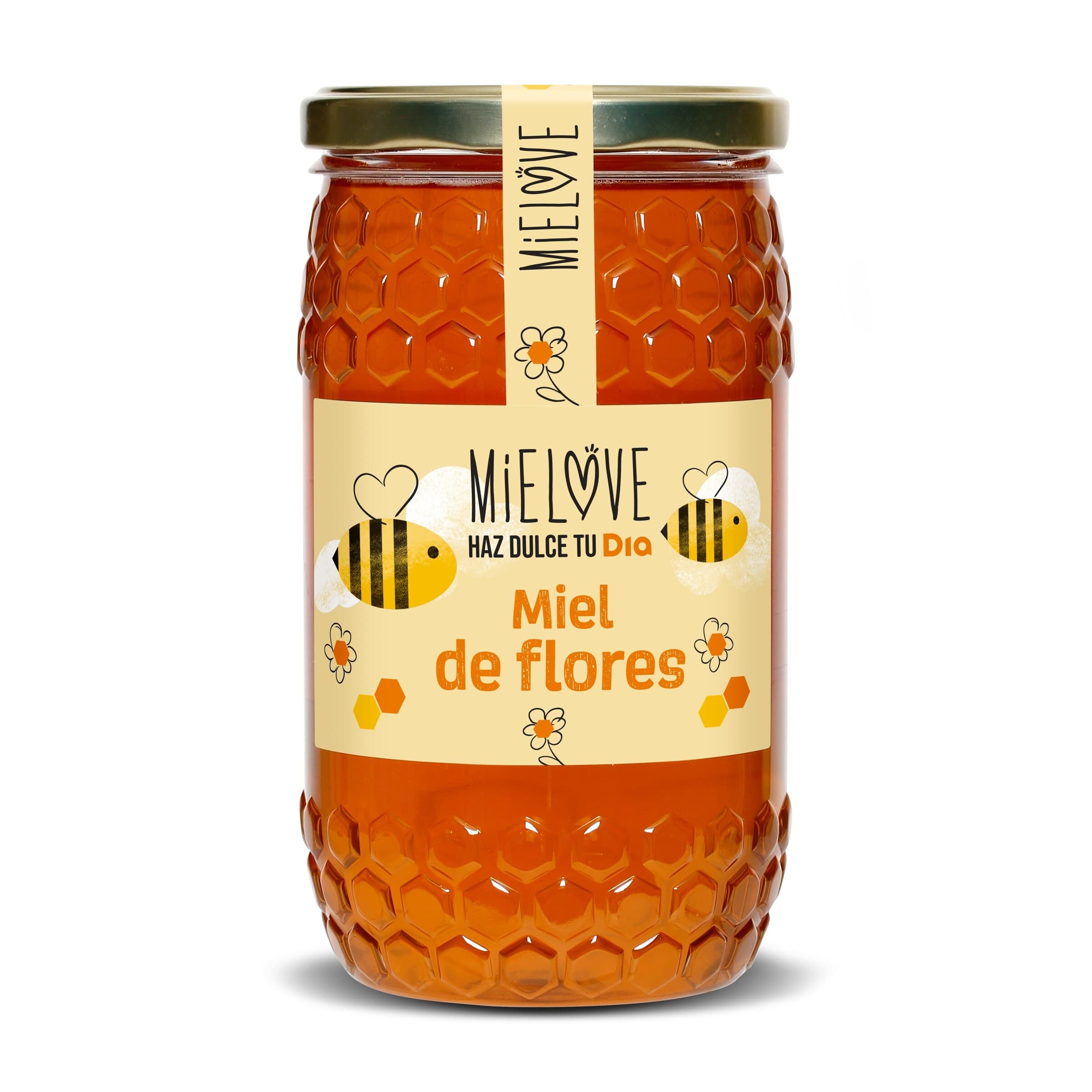 Miel de flores Mielove de Dia frasco 1 Kg