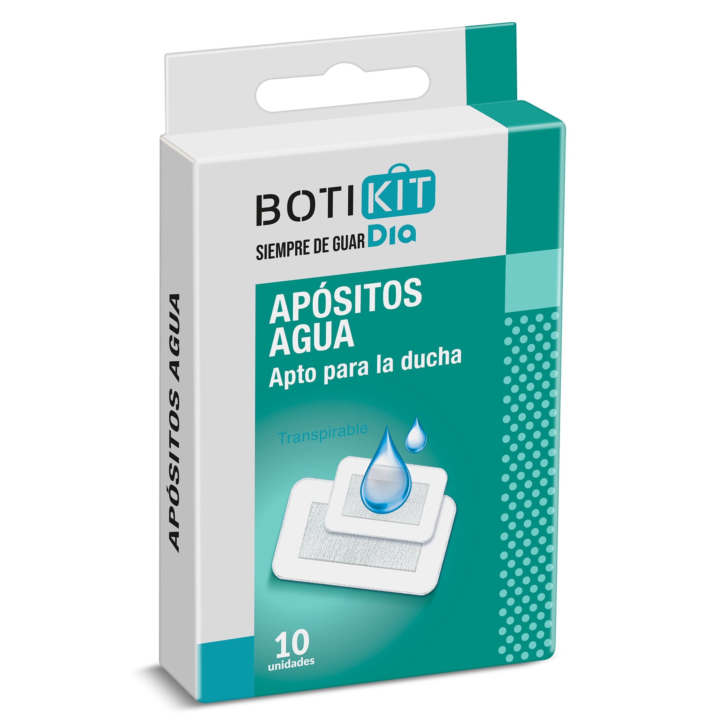 Tiritas impermeables al agua Botikit de Dia caja 10 unidades