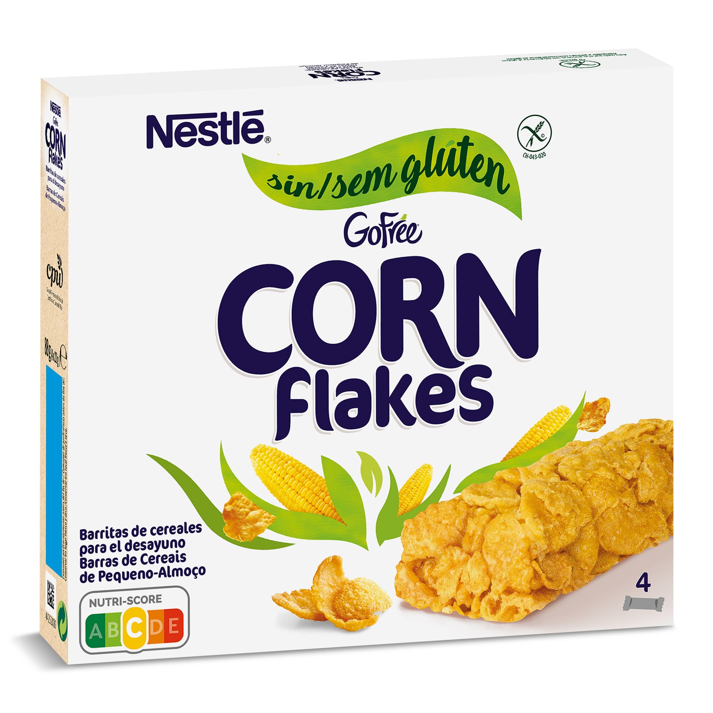 Barritas de cereales sin gluten Nestlé caja 88 g