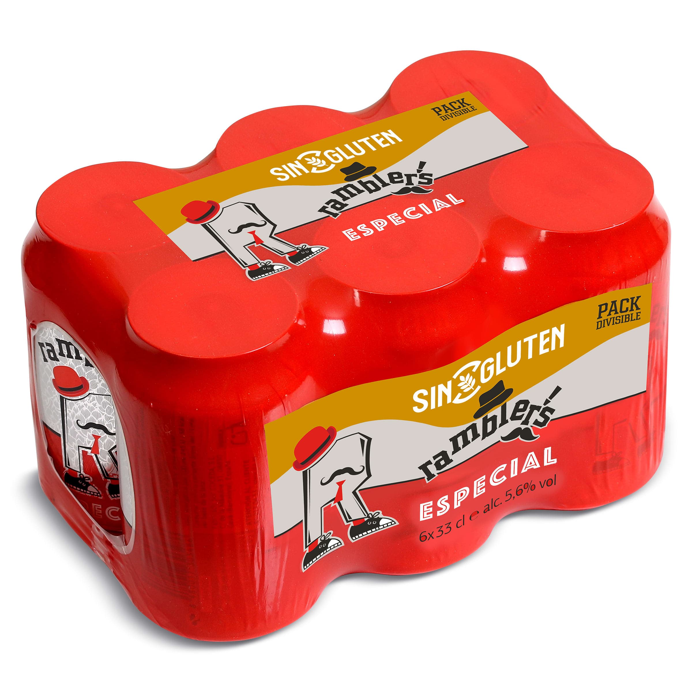 Cerveza sin gluten Dia Ramblers pack 6 x 33 cl