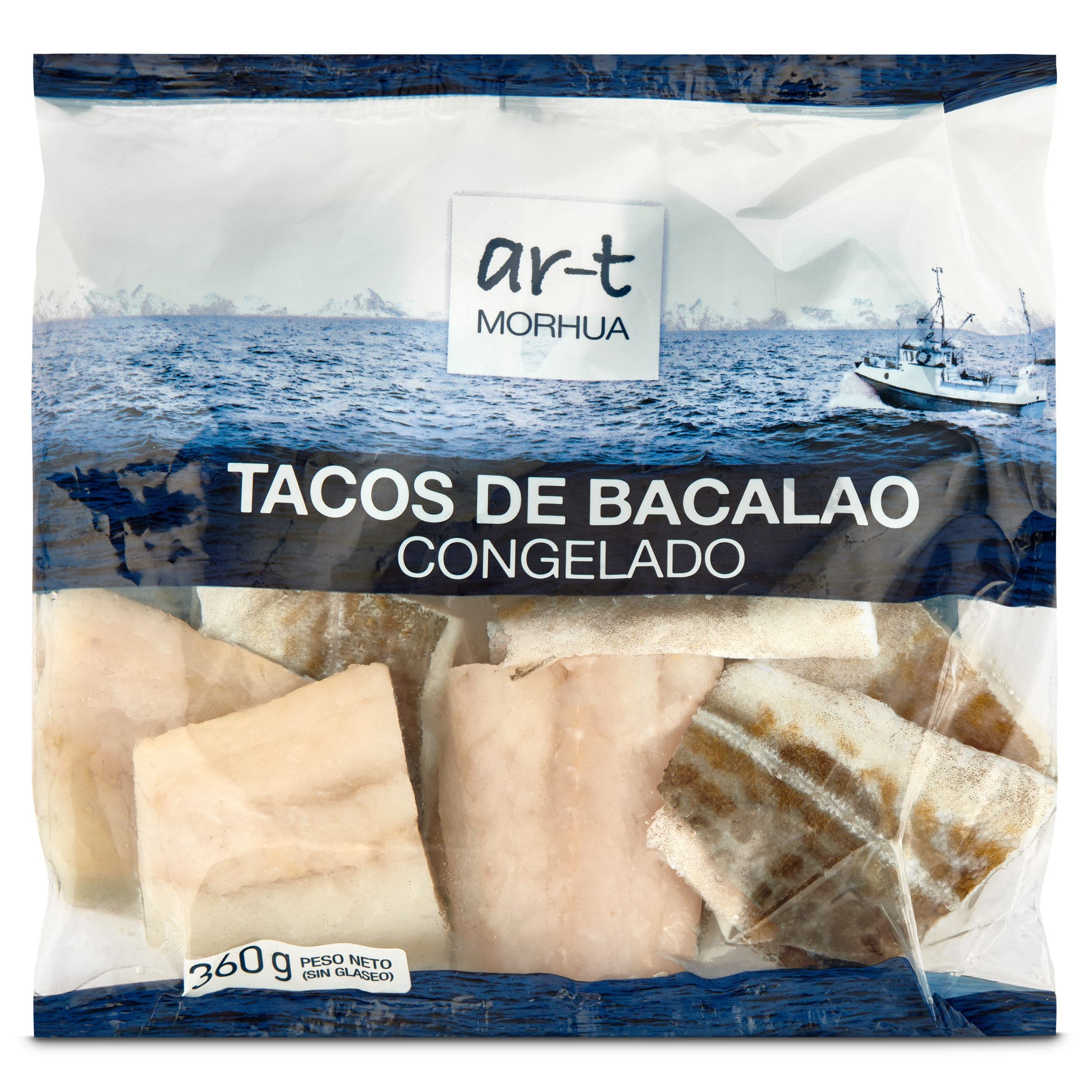 Tacos de bacalao ArtMorhua 360 g