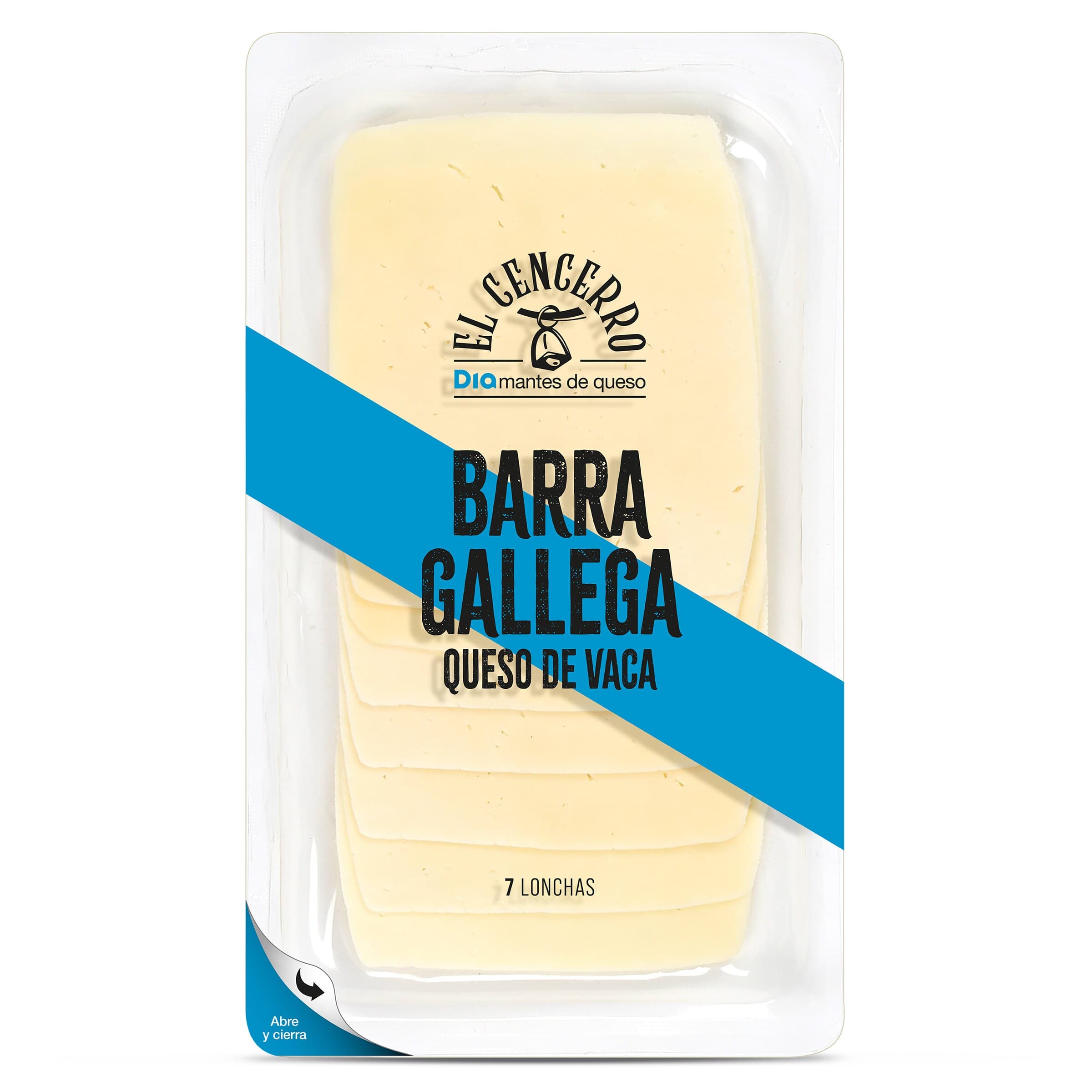 Queso de vaca barra gallega Dia El Cencerro 100 g