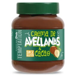 Crema de avellanas y cacao Dia Temptation frasco 380 g