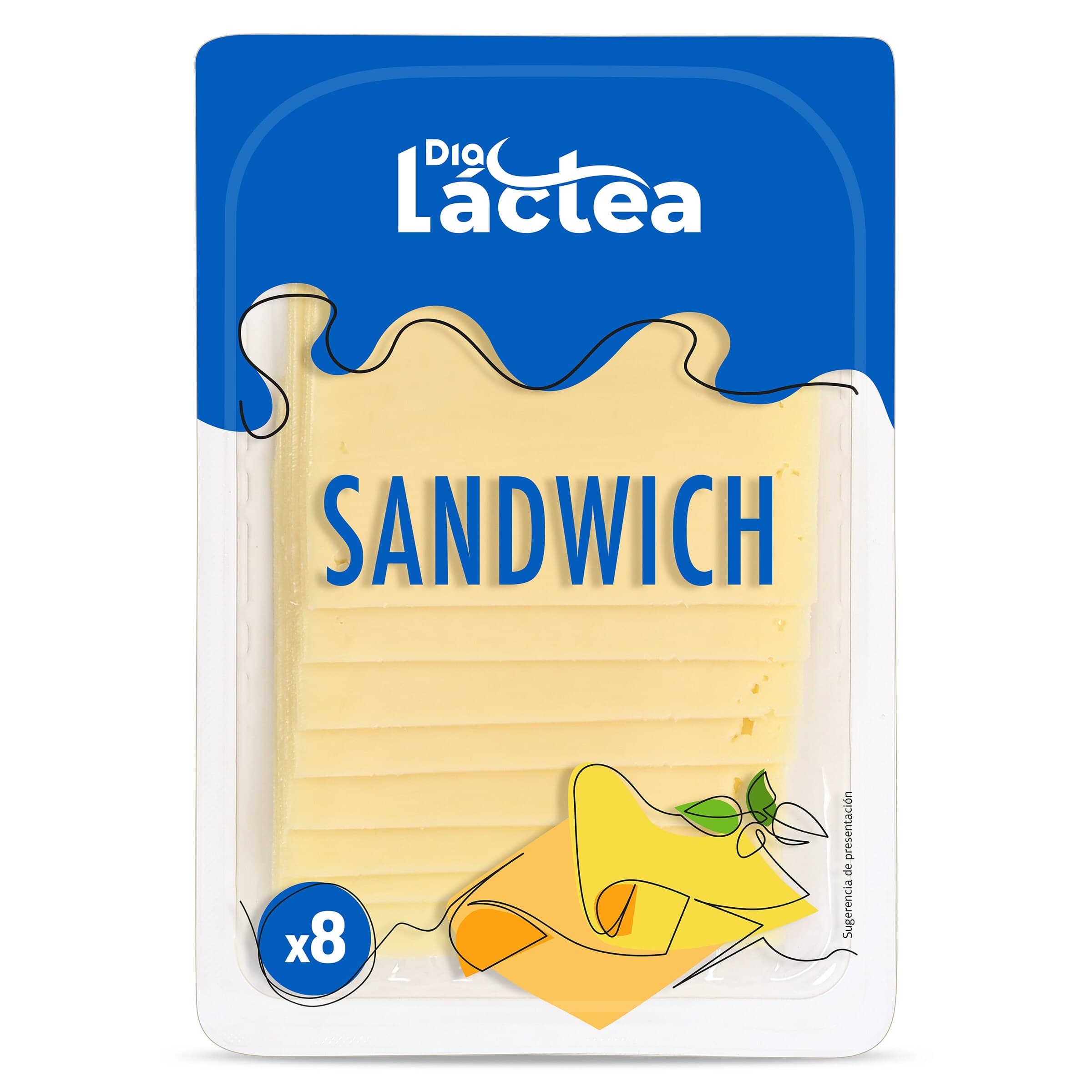 Queso sándwich Dia Láctea 160 g