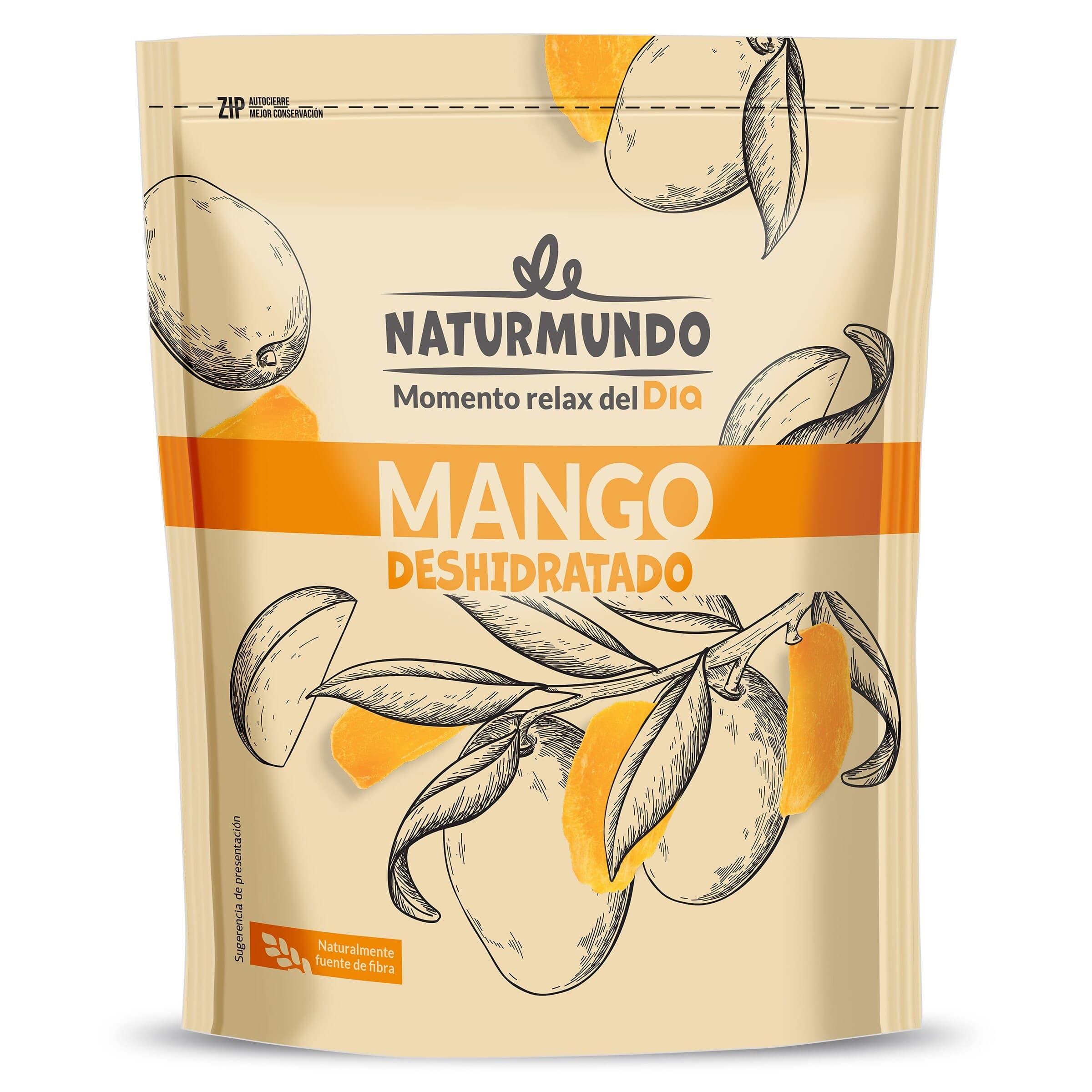 Mango deshidratado Naturmundo de Dia bolsa 90 g