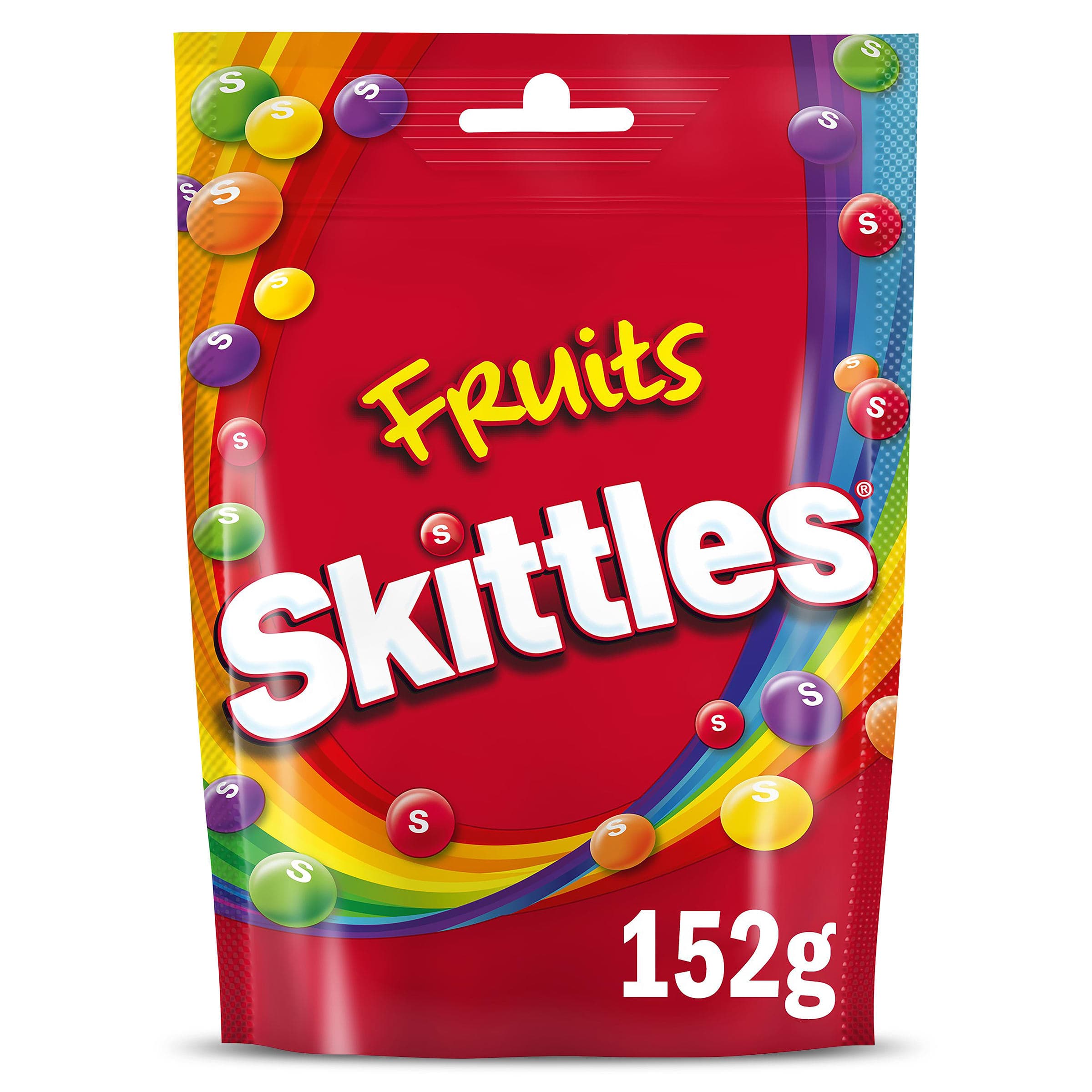 Caramelos masticables sabor fruta ácida fruits Skittles bolsa 152 g