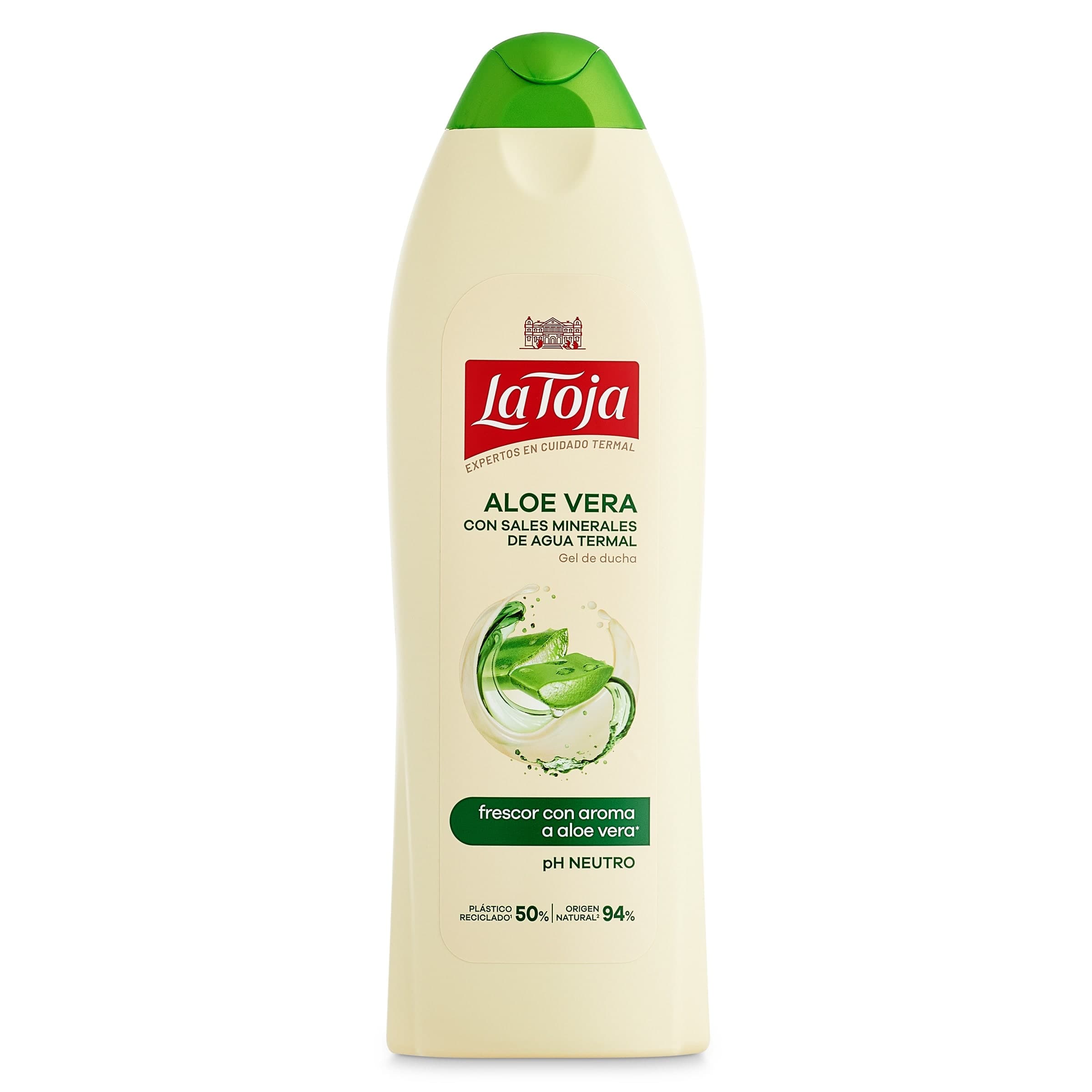 Gel de baño Aloe Vera La toja botella 600 ml