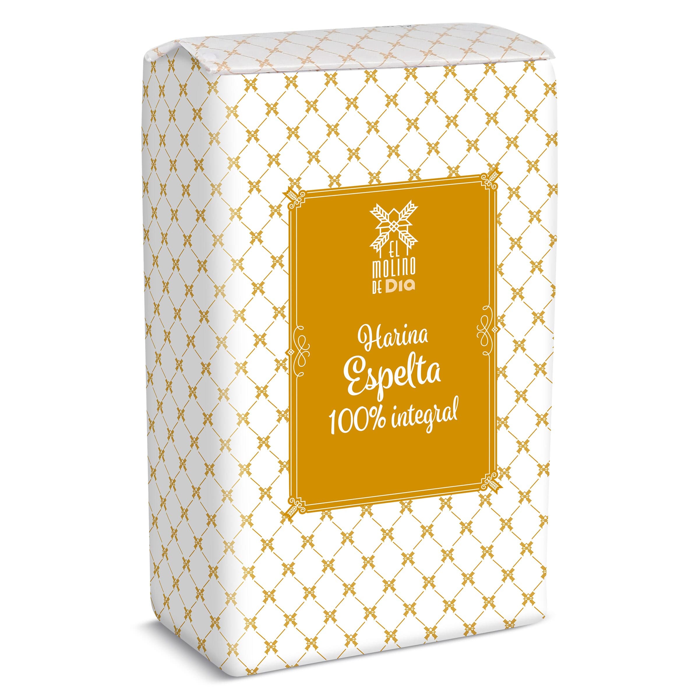 Harina de espelta 100% integral El molino de Dia paquete 1 Kg