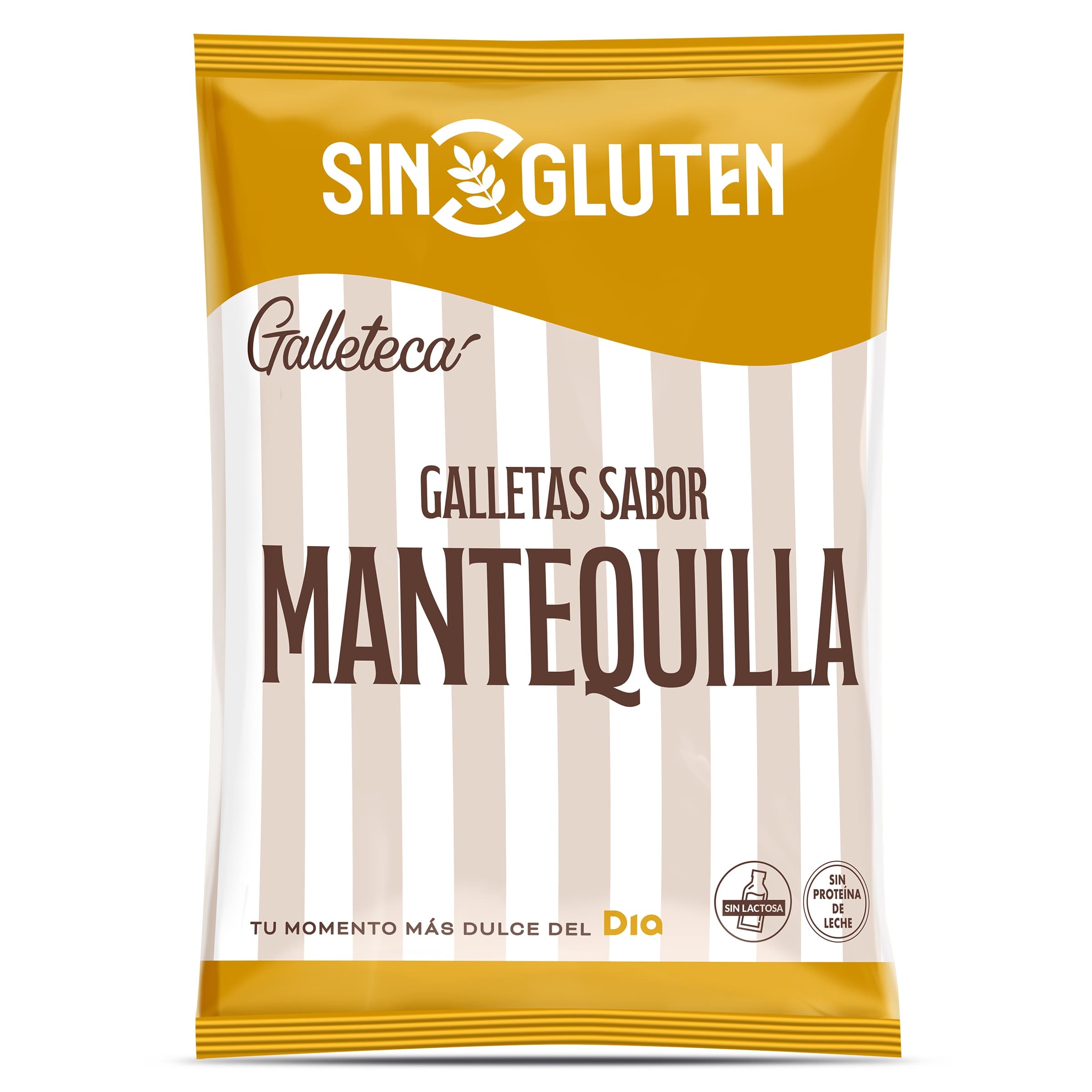 Galletas sabor mantequilla sin gluten Galleteca de Dia bolsa 120 g