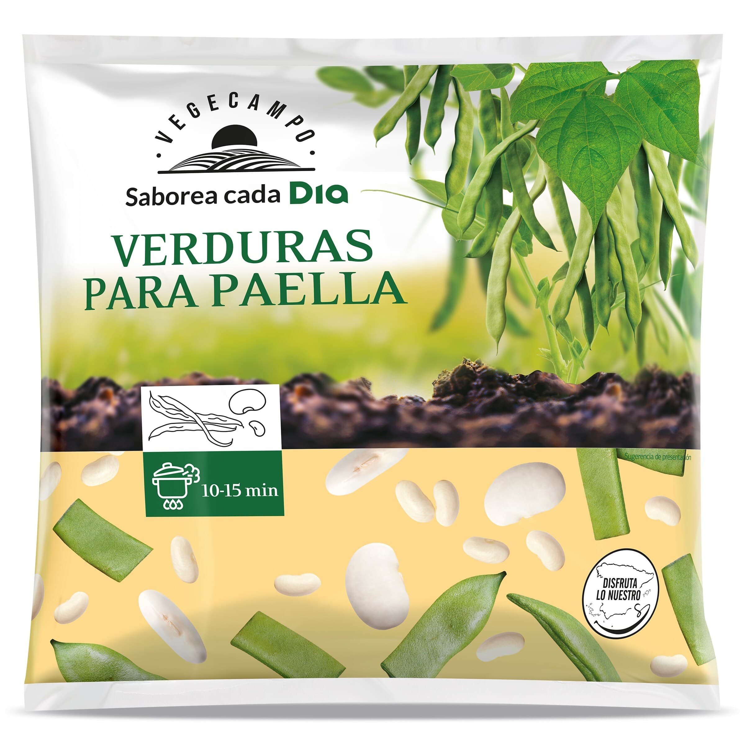 Verduras para paella Dia Vegecampo 450 g