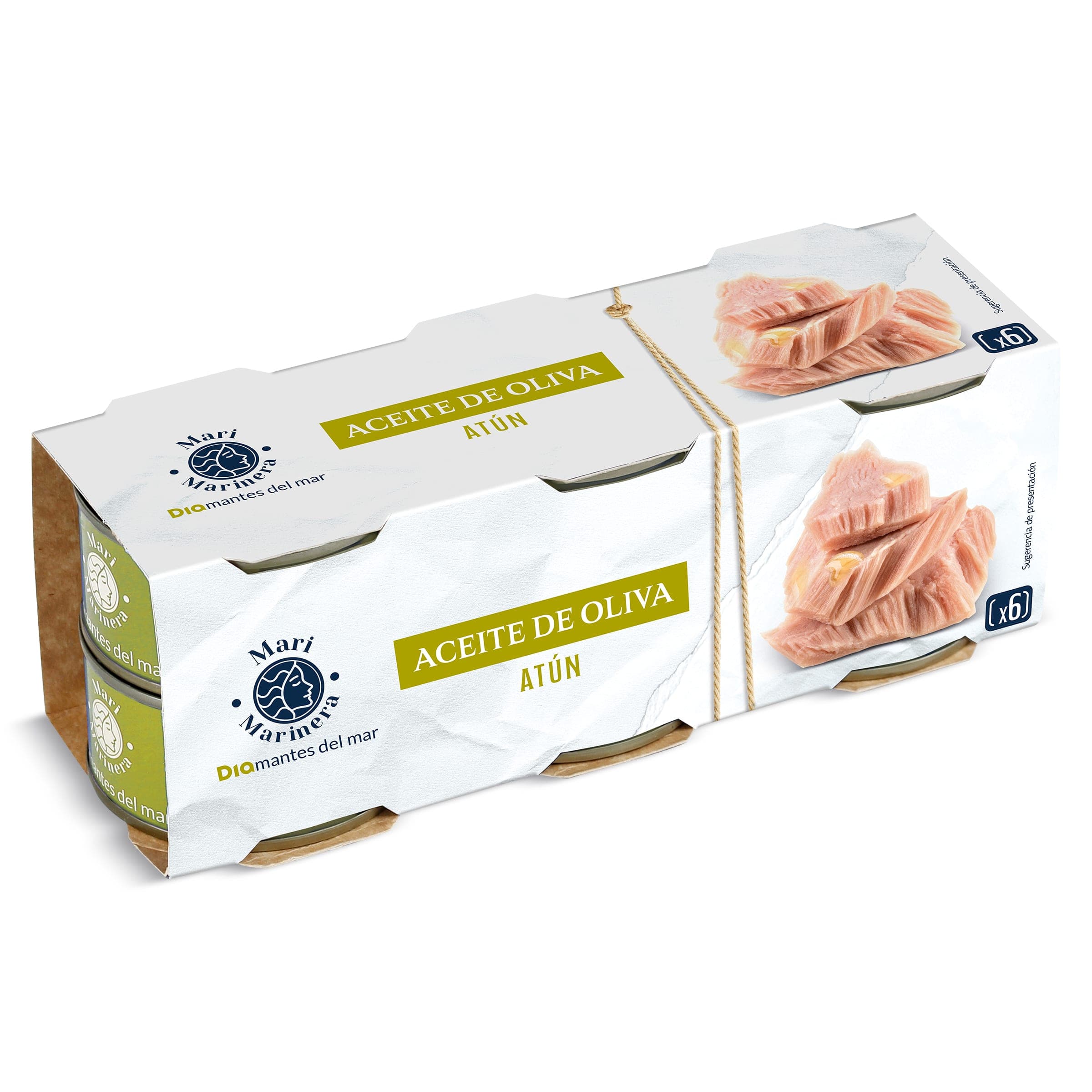 Atún en aceite de oliva Dia Mari Marinera 6 x 52 g