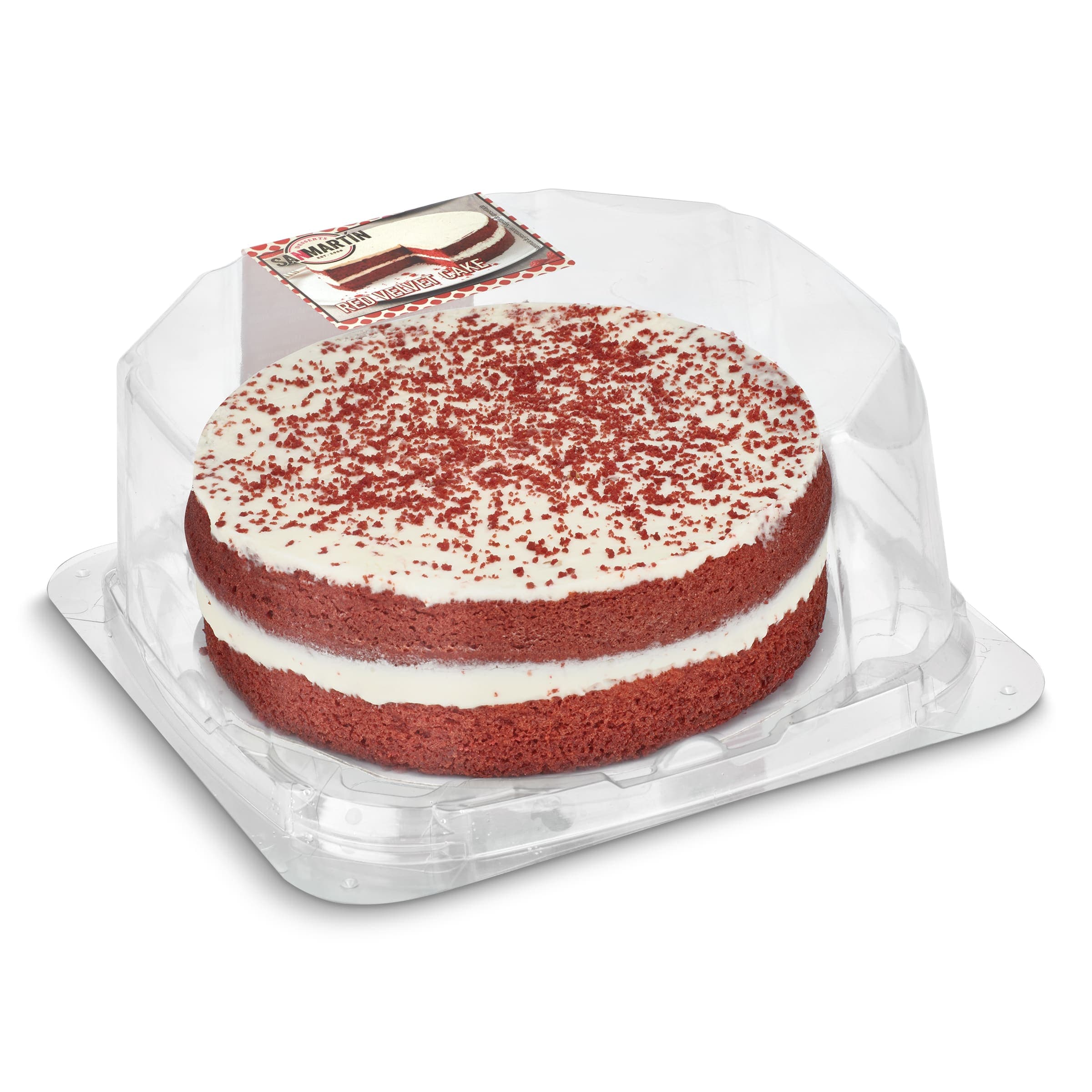 Tarta red velvet congelada San Martín 625 g