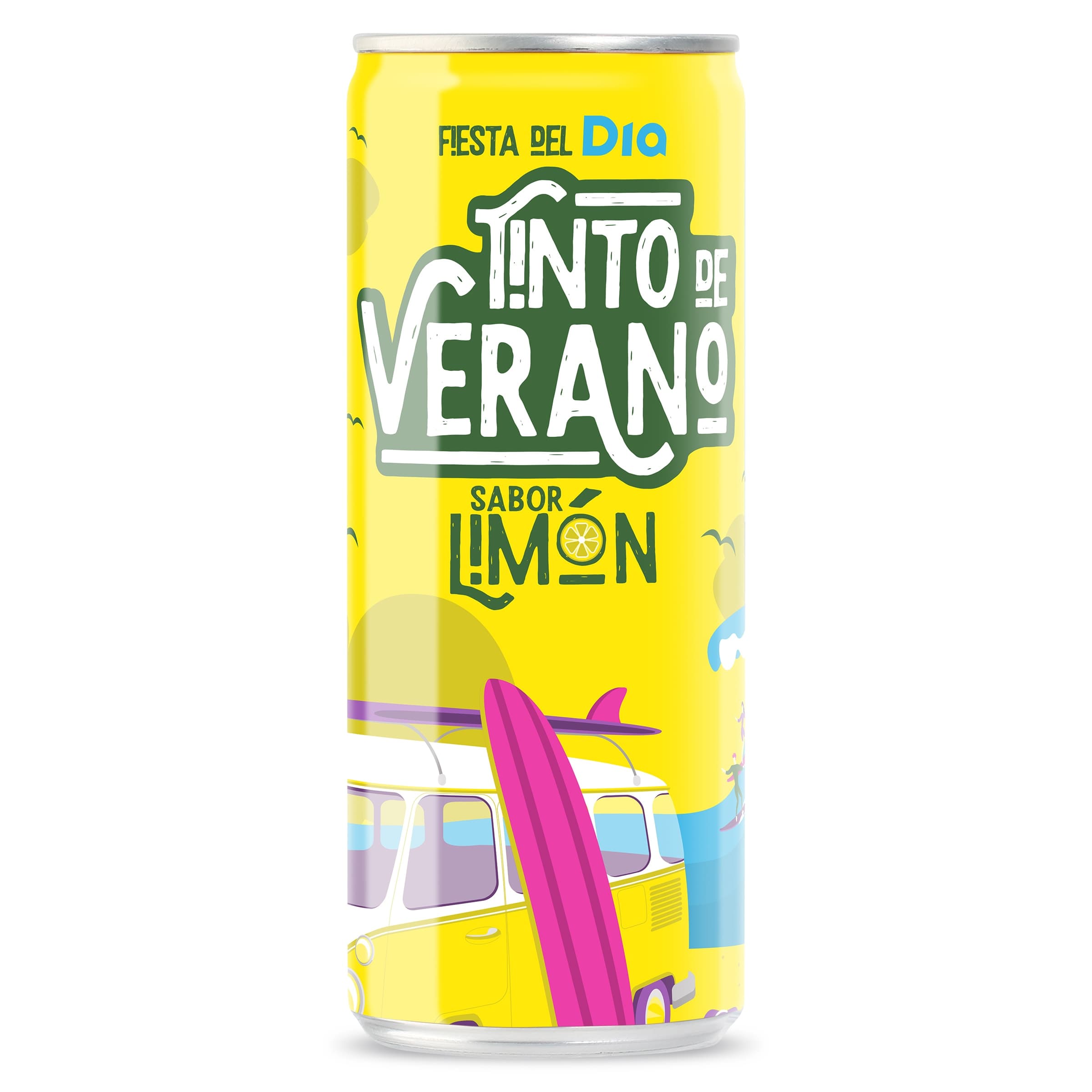 Tinto de verano con limón Fiesta del Dia 330 ml