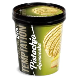Tarrina de helado pistacho cheesecake Dia Temptation 350 g