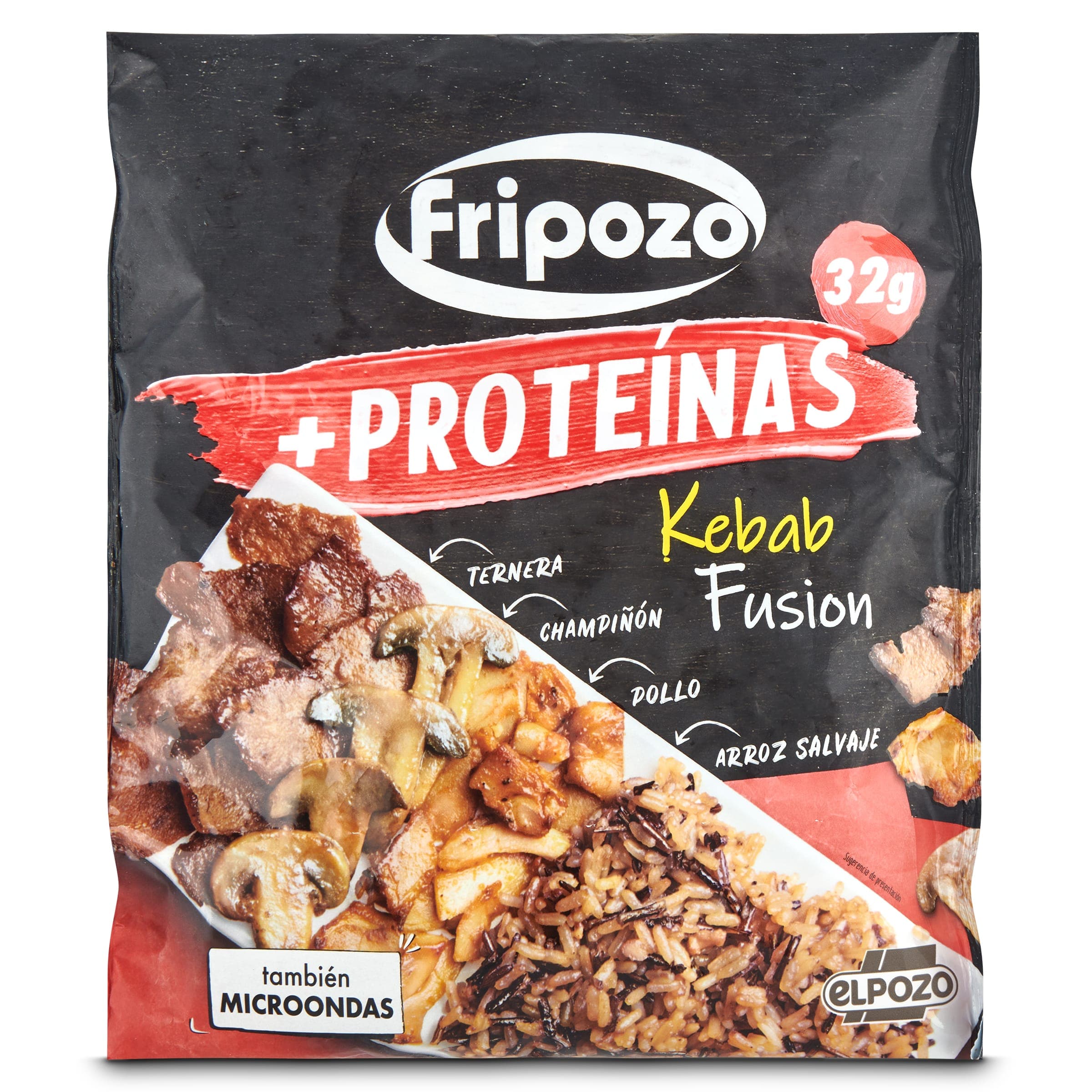 Kebab fusión con arroz y verduras Fripozo 320 g
