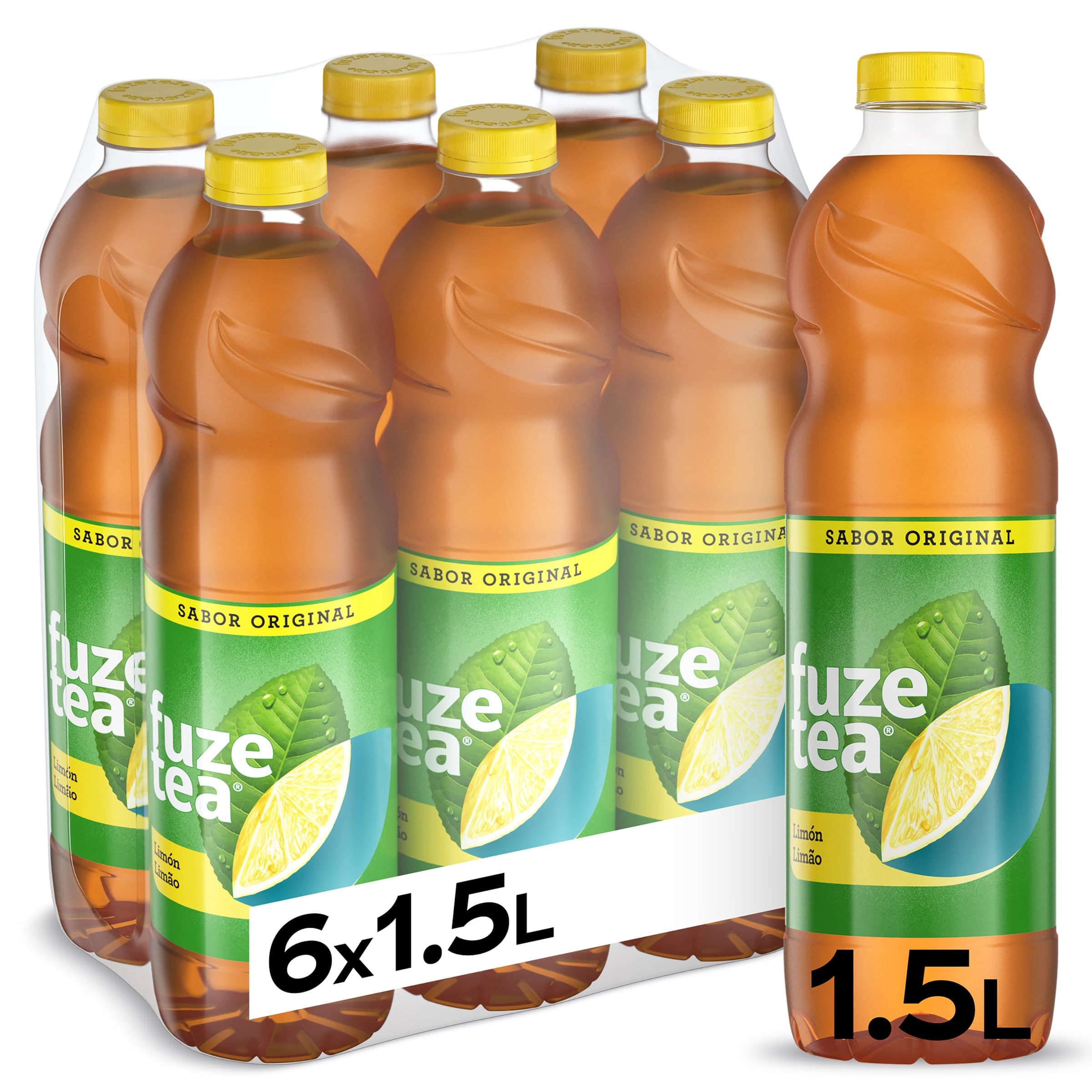 Fuze tea de limón pack 6 x 1.5 L
