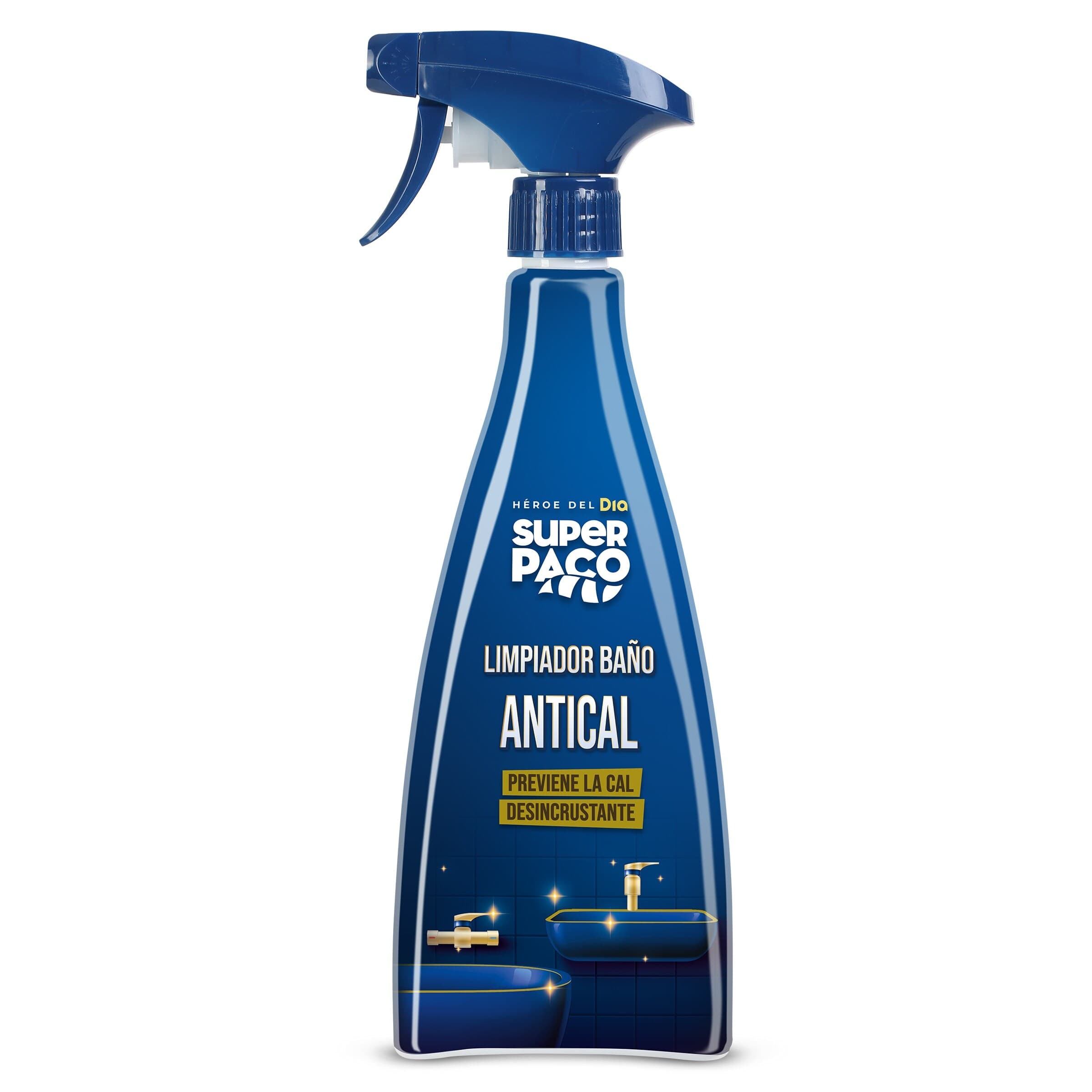 Limpiador de baño antical Super Paco de Dia spray 600 ml