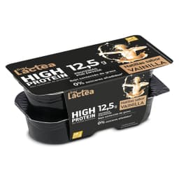 Natillas sabor vainilla alta en proteínas Dia Láctea pack 4 x 125 g