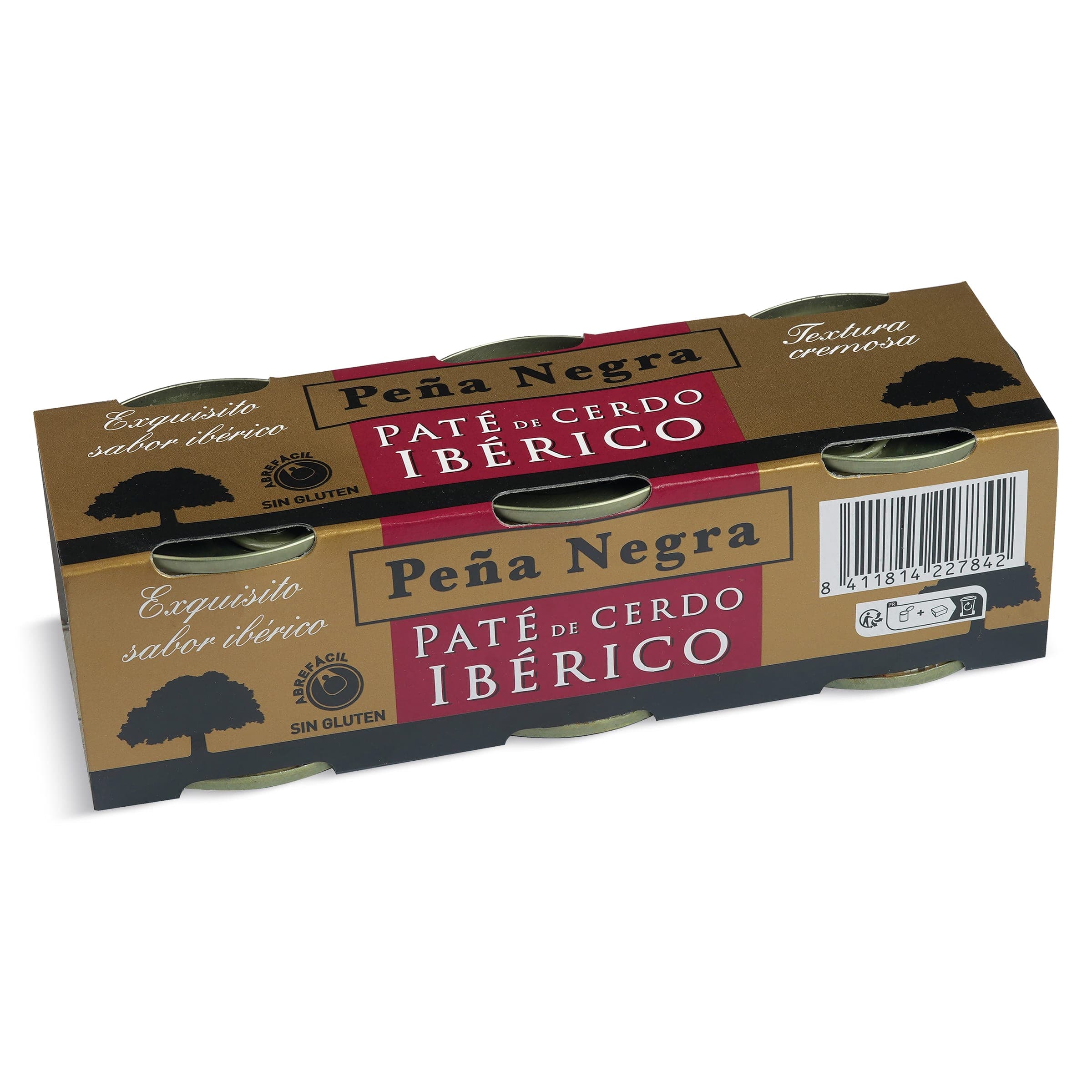 Paté de cerdo ibérico Argal 3 x 83 g