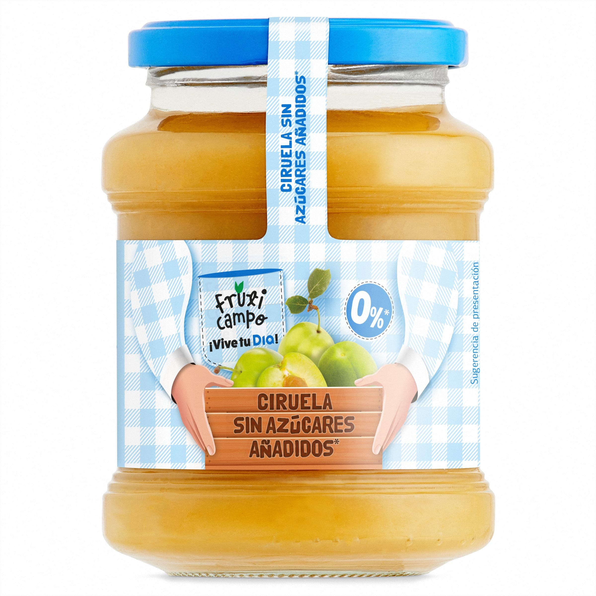 Mermelada de ciruela 0% sin azúcares añadidos Dia Fruticampo frasco 330 g