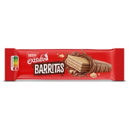 Barrita de galleta y chocolate con leche Nestlé Extrafino bolsa 1 unidad