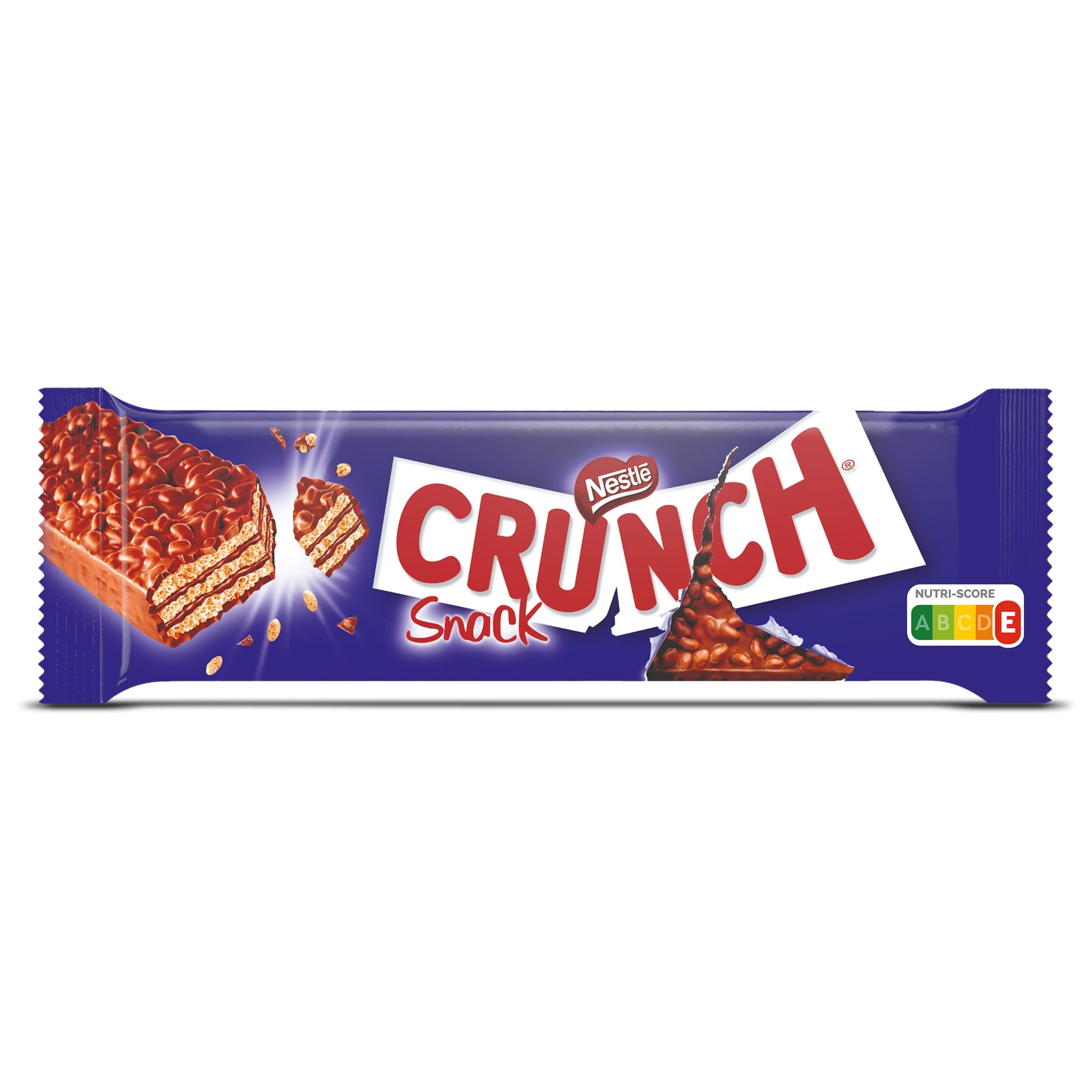 Barrita de galleta, chocolate y cereales Nestlé Crunch bolsa 1 unidad