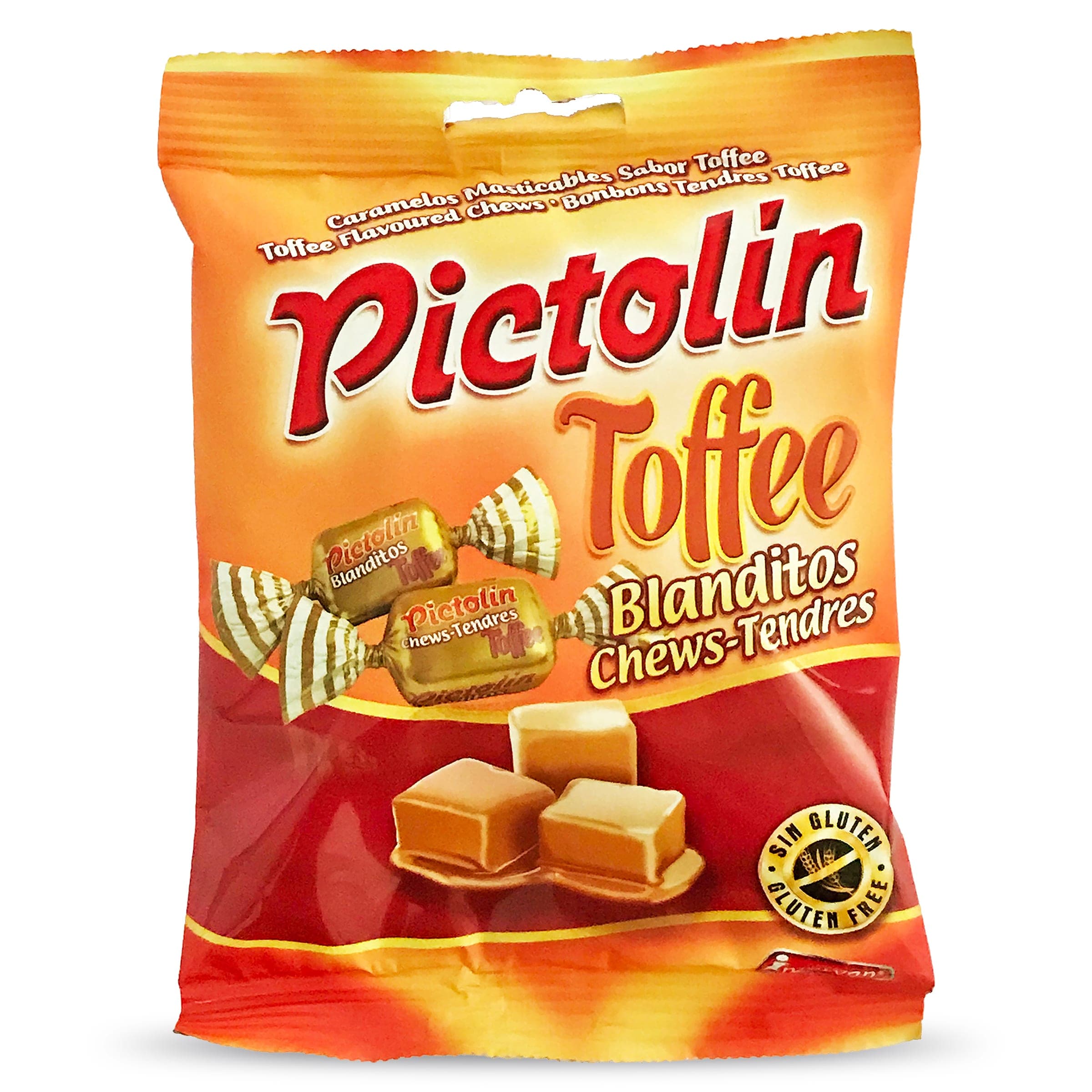 Caramelos blanditos sabor toffee Pictolin bolsa 100 g