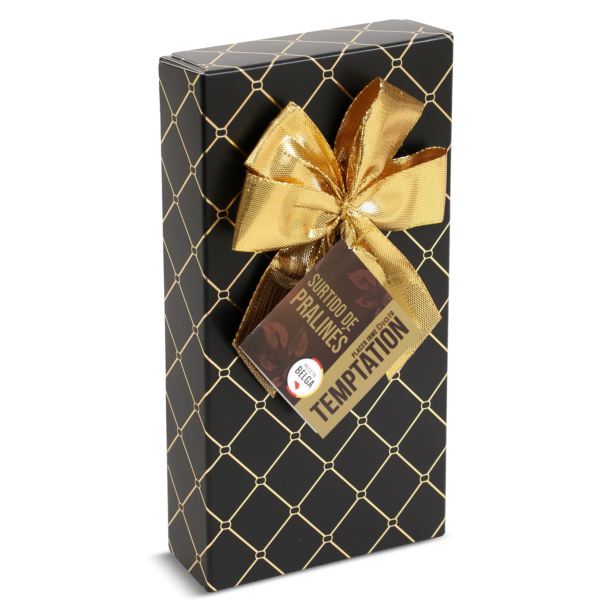 Surtido de bombones de chocolate belga Dia Temptation caja 100 g