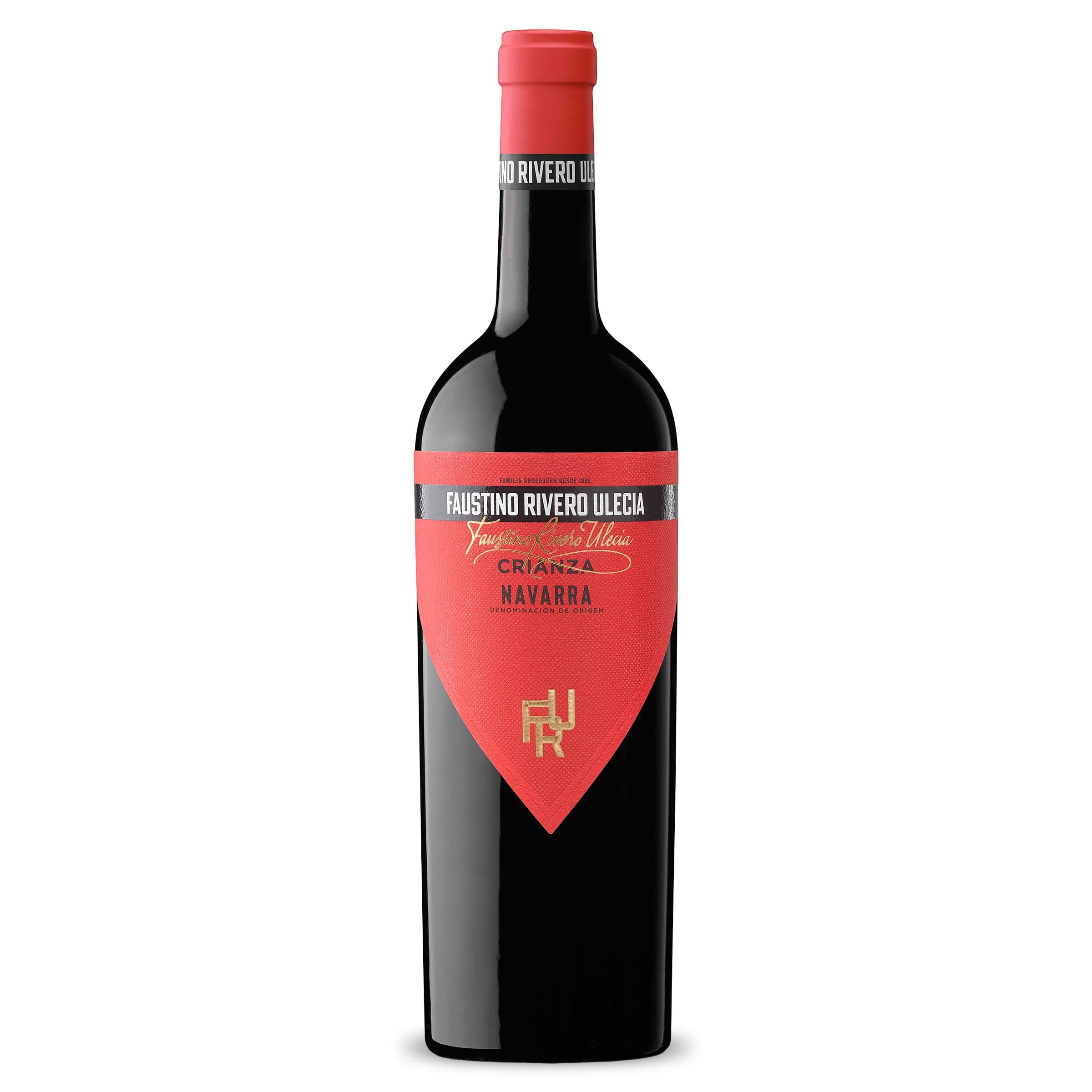 Vino tinto crianza D.O. Navarra Faustino Rivero 75 cl