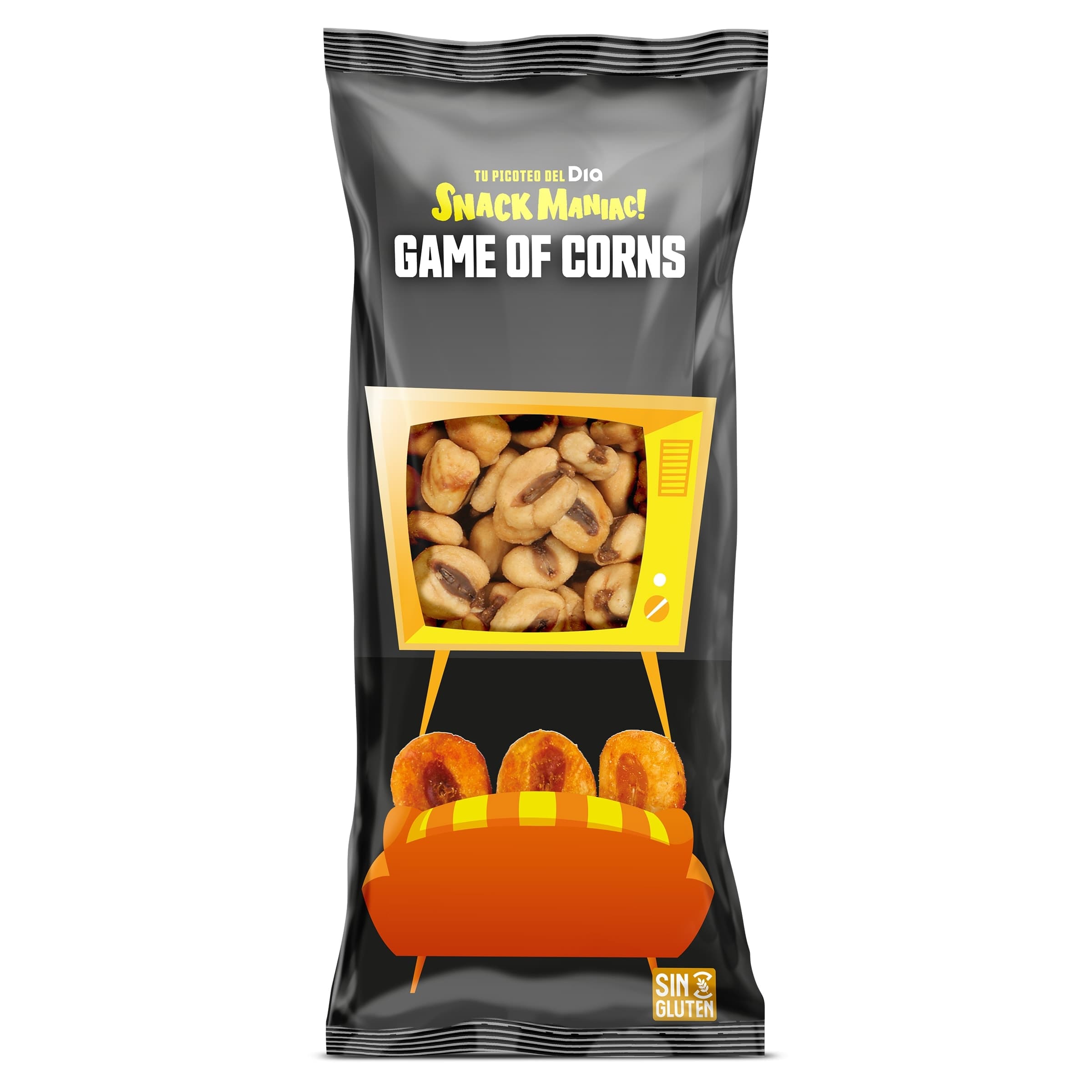 Maíz frito gigante Dia Snack Maniac 150 g