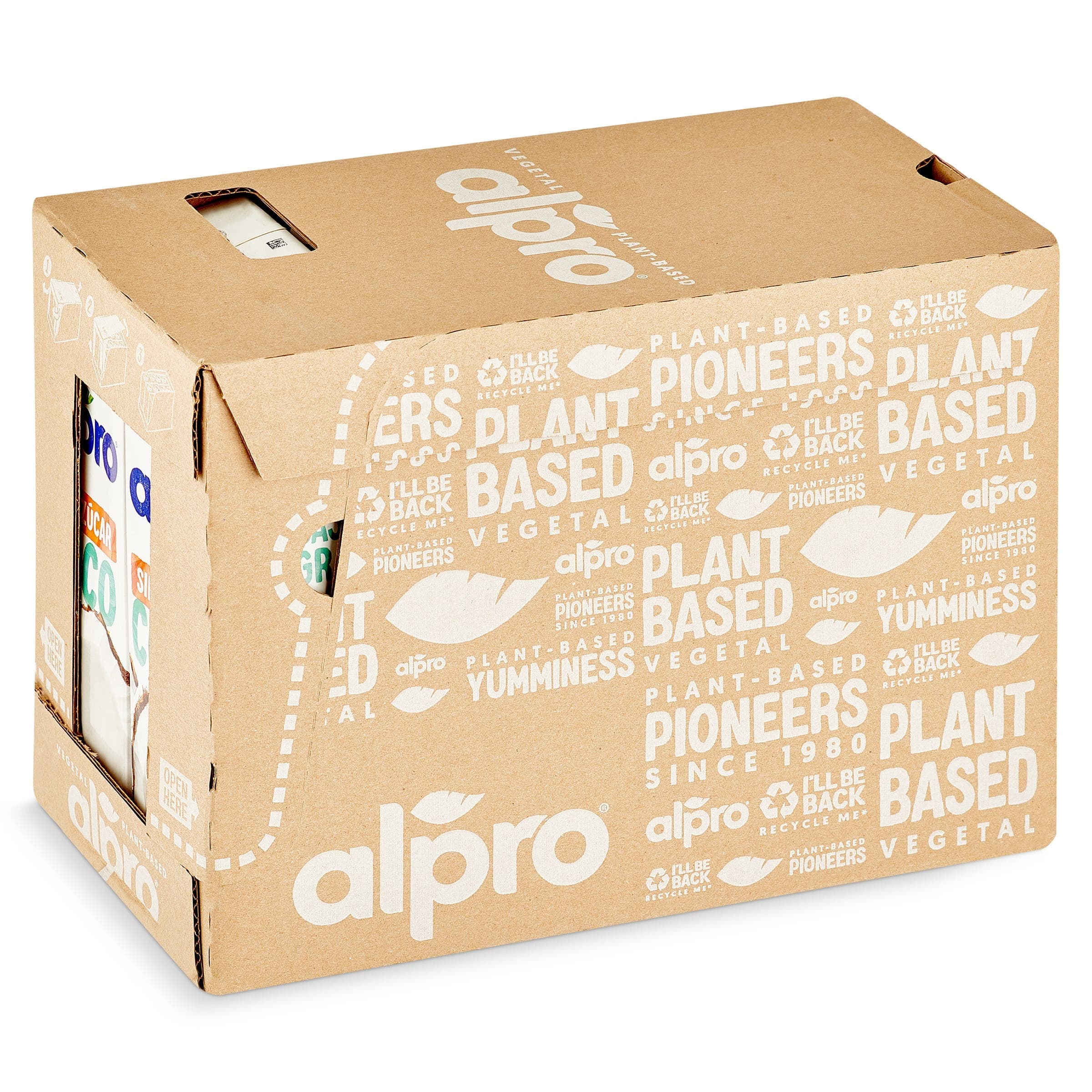 Bebida de coco sin azúcar Alpro pack 8 x 1 L