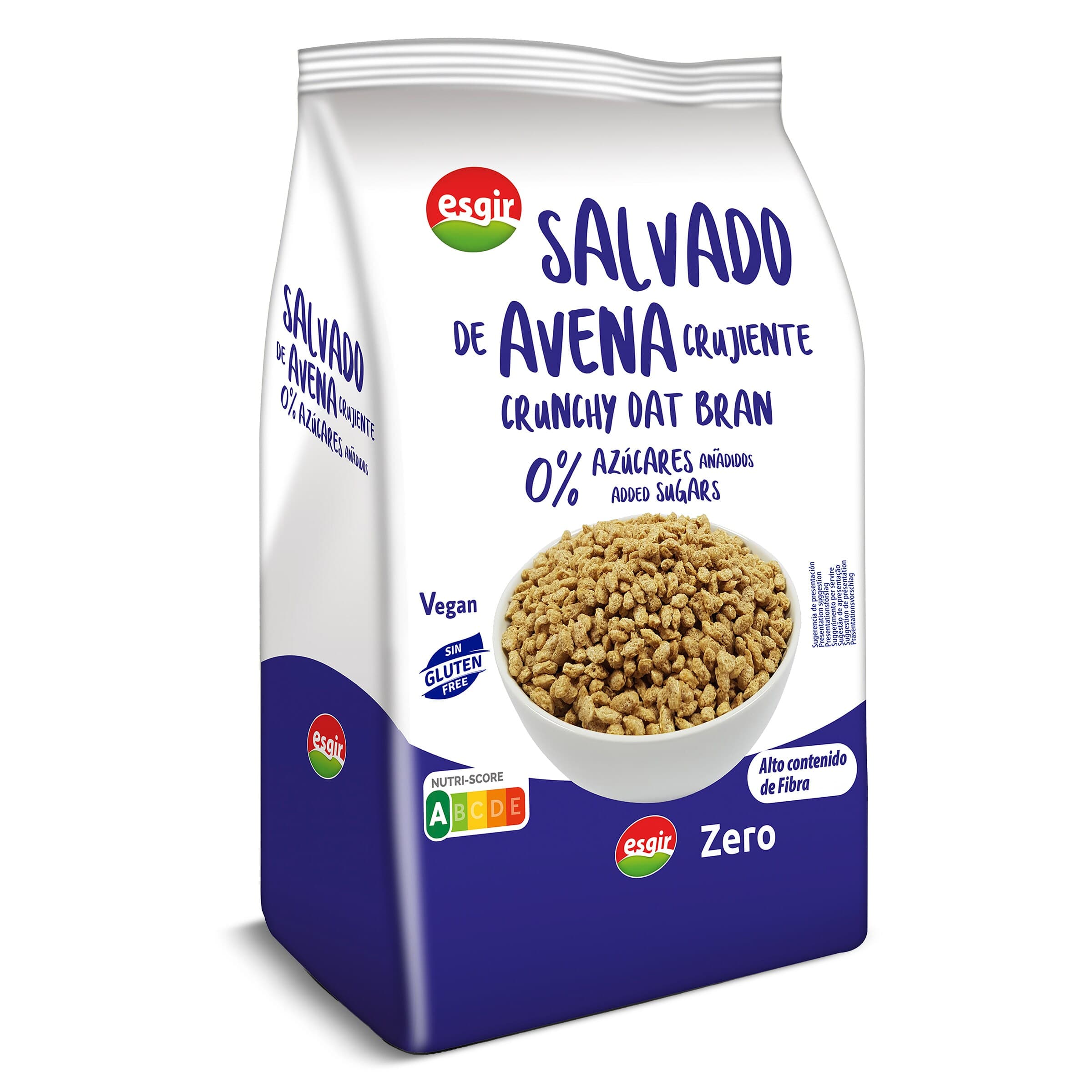 Salvado de avena sin gluten Esgir bolsa 300 g