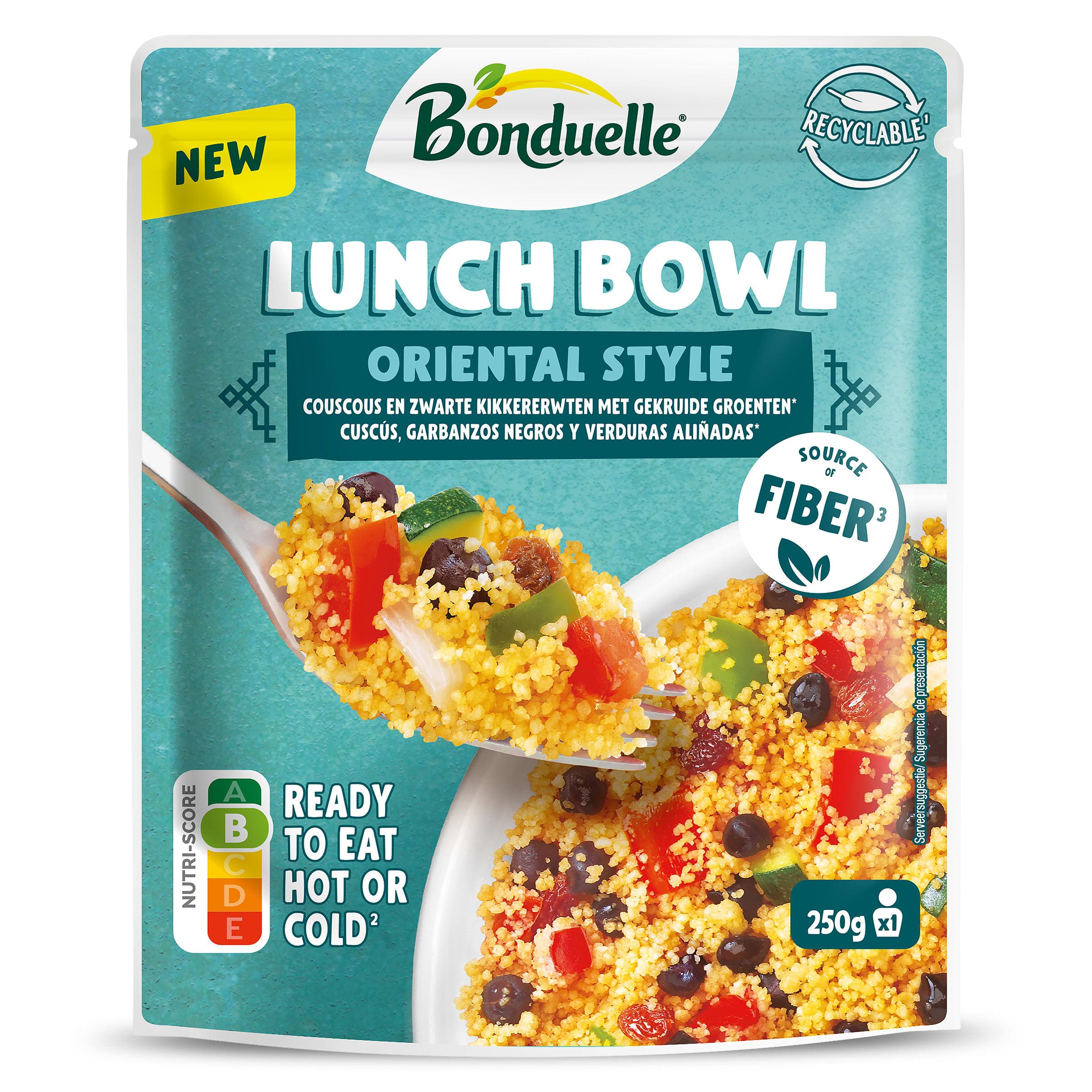 Lunch bowl estilo oriental Bonduelle bolsa 250 g