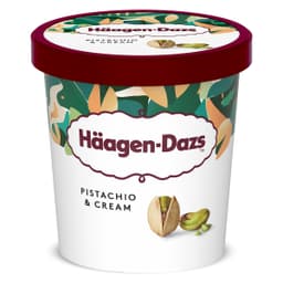 Tarrina de helado crema y pistacho Haagen Dazs 400 g