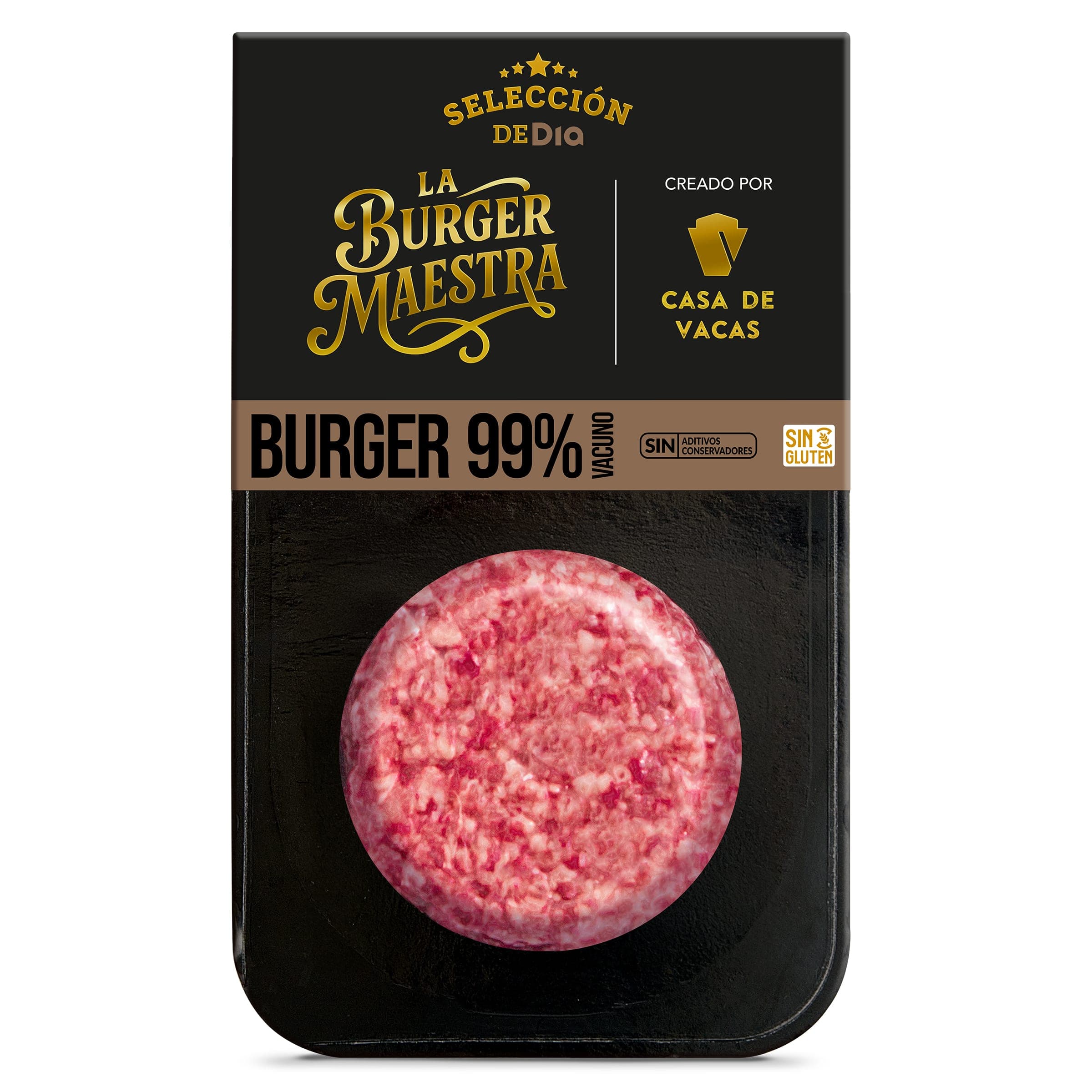 Burger Maestra de vacuno 99% Selección de Dia 150 g
