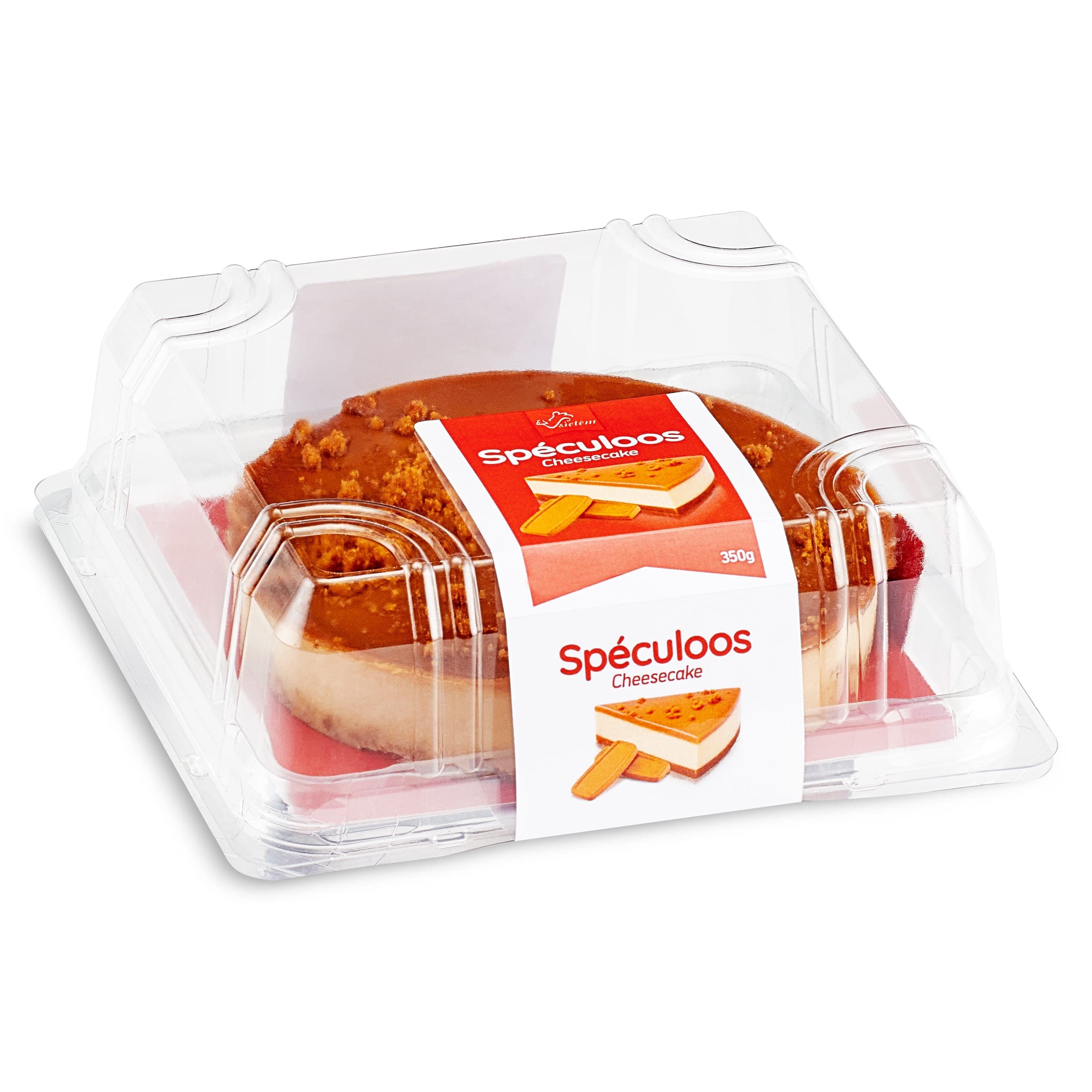 Tarta cheesecake de galleta caramelizada congelada Sietem 350 g