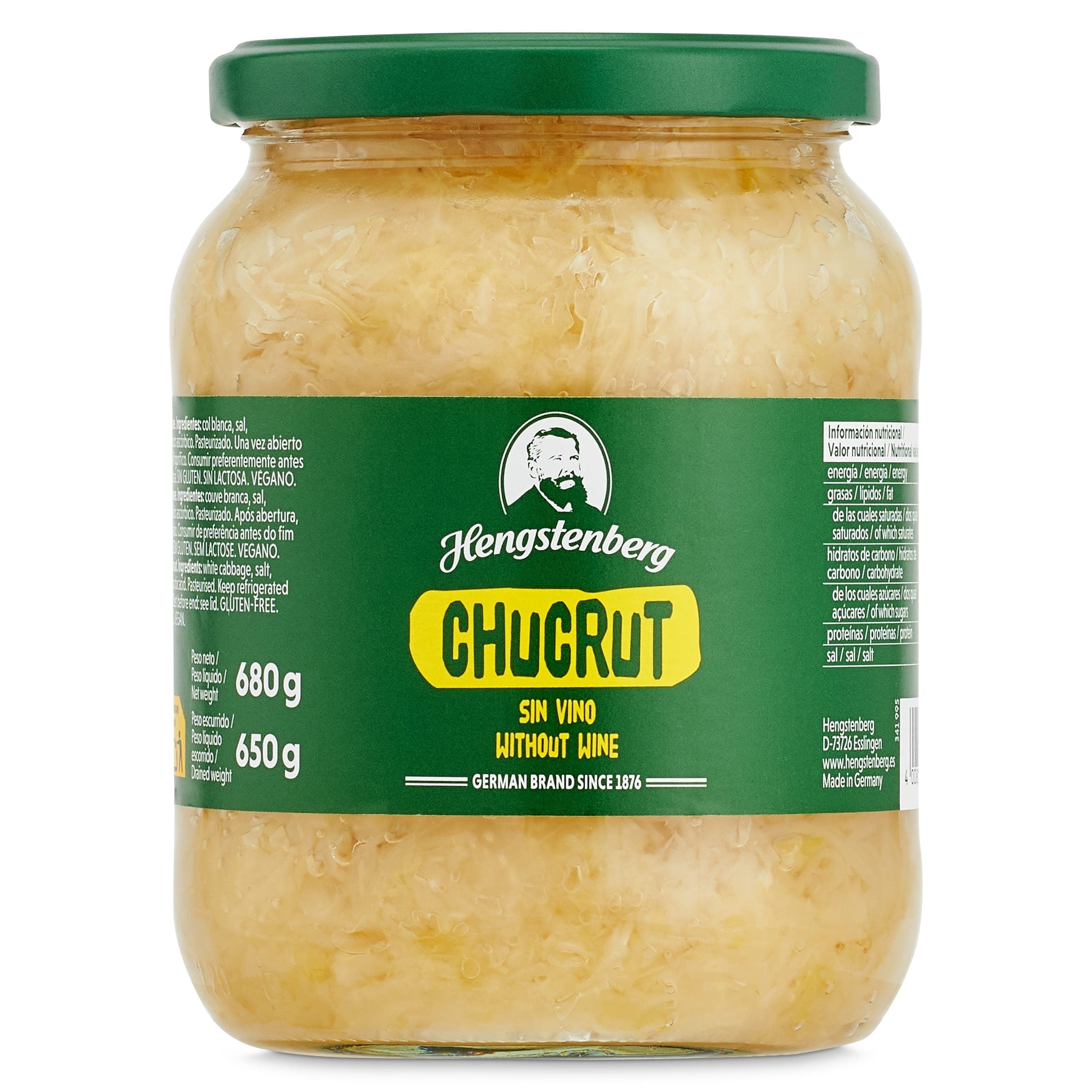 Chucrut Hengstenberg 650 g