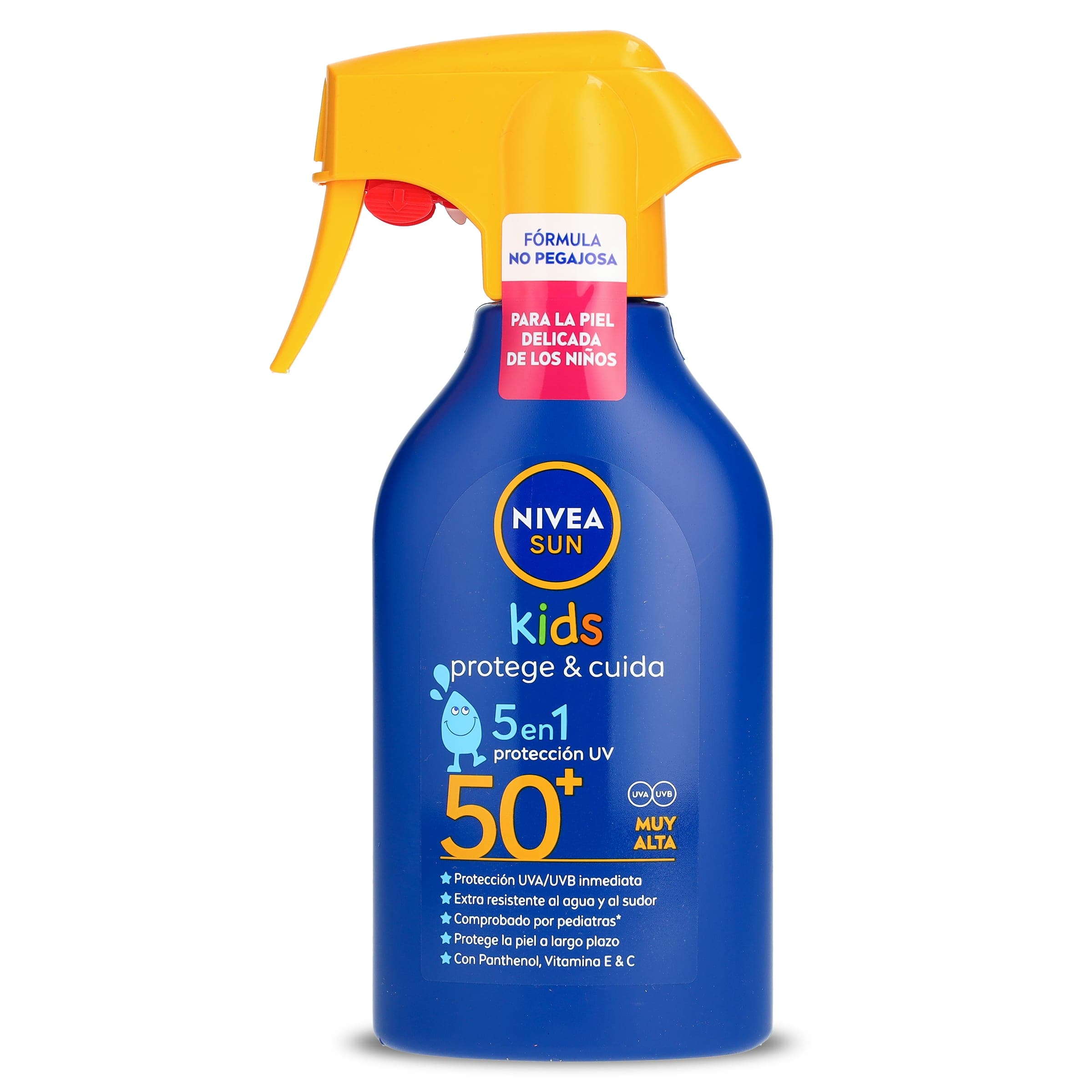 Protector solar infantil en spray protege & cuida SPF 50+ Nivea Sun 250 ml