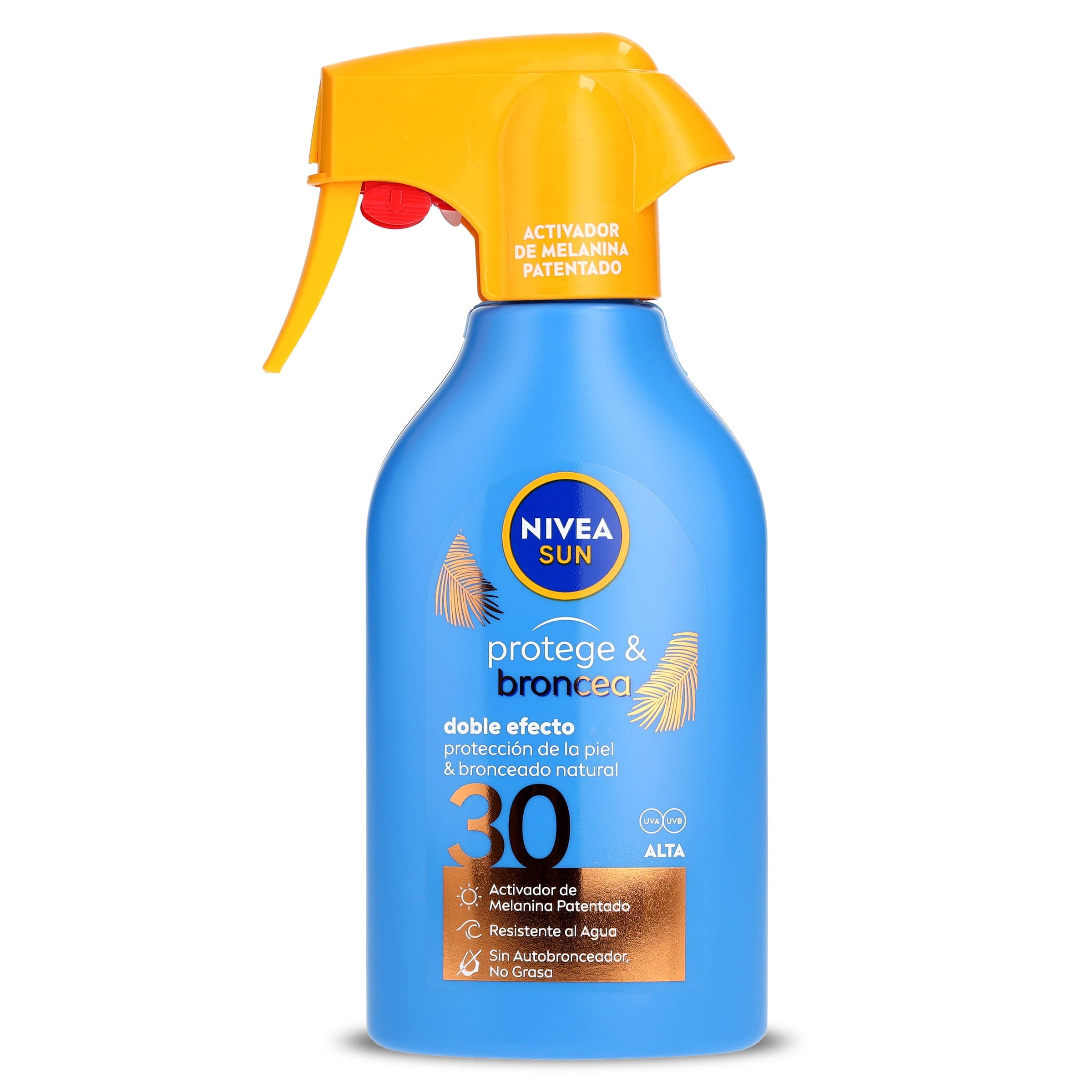 Protector solar en spray protege & broncea SPF 30 Nivea Sun 250 ml