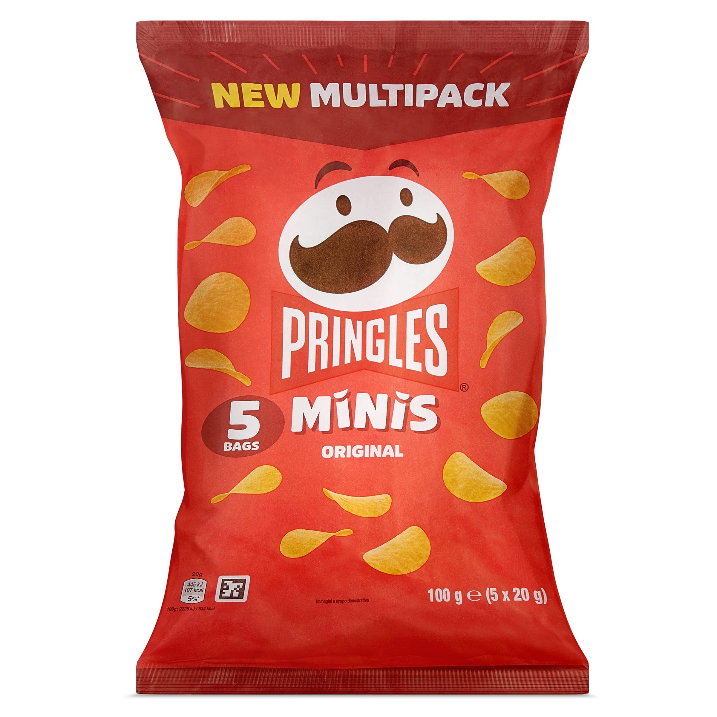 Pringles original mini 5 x 20 g